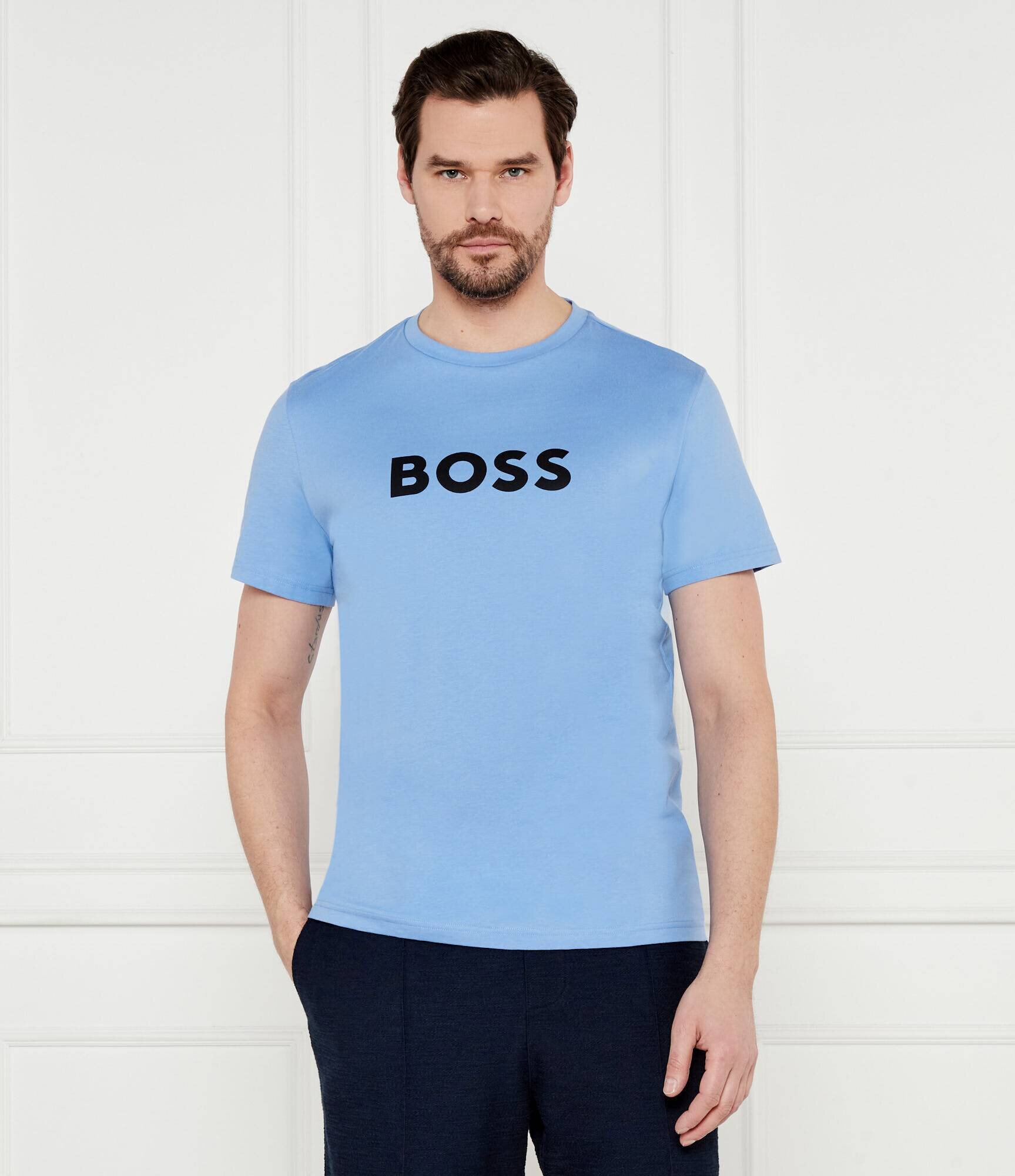 BOSS BLACK Tricou Rn | regular fit
