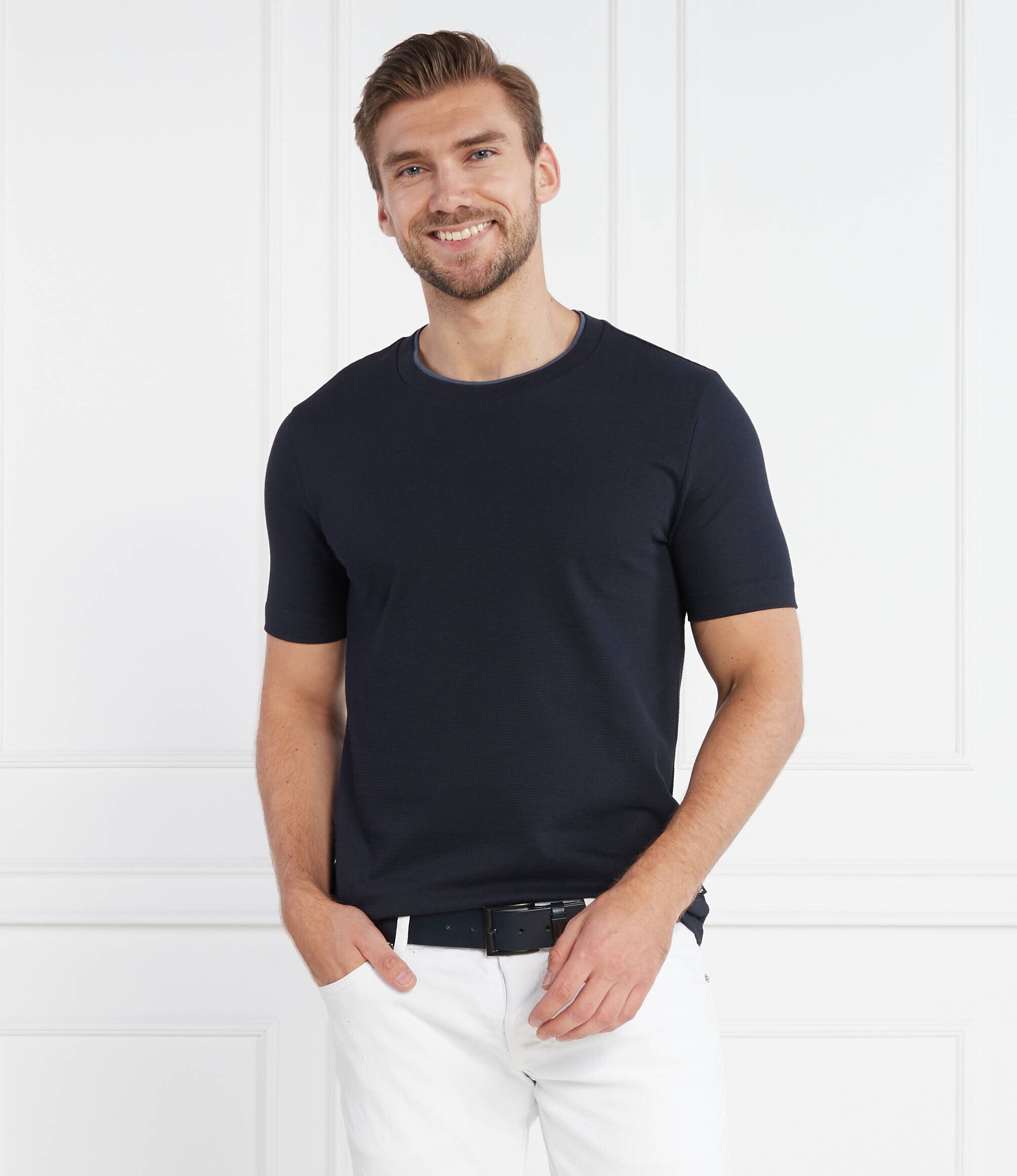 BOSS BLACK Tricou Tessler | Regular Fit