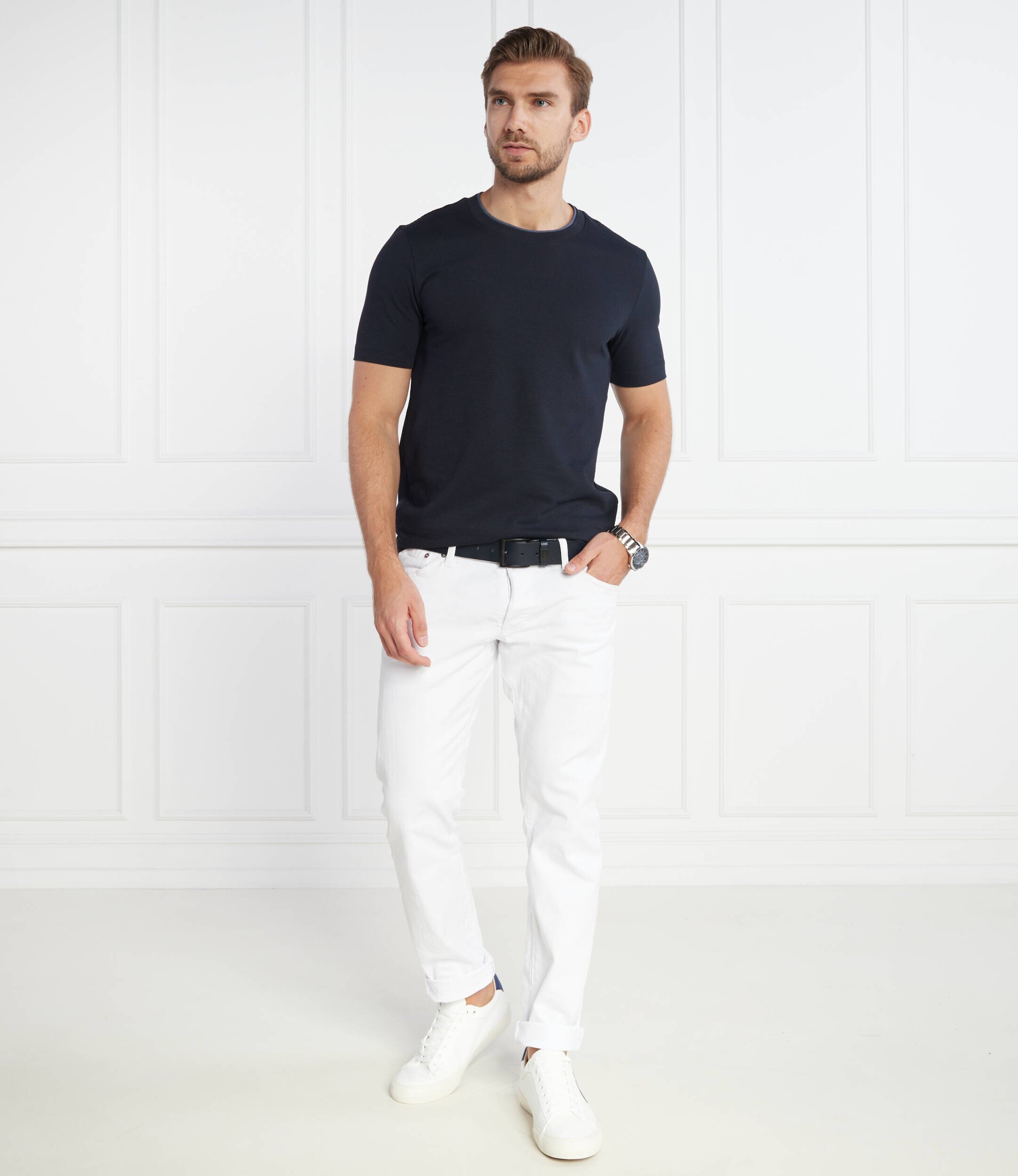 BOSS BLACK Tricou Tessler | Regular Fit
