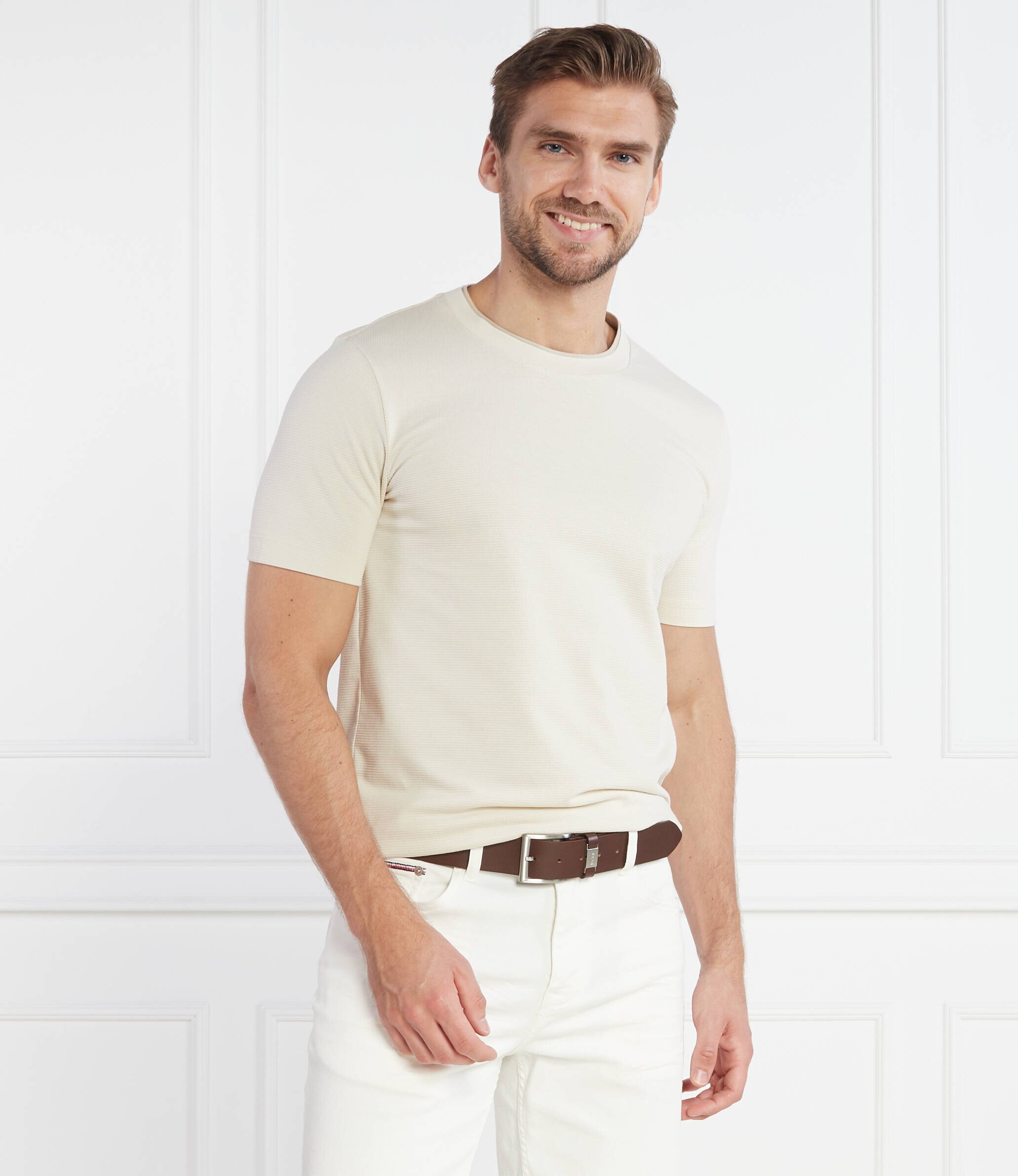 BOSS BLACK Tricou Tessler | Slim Fit