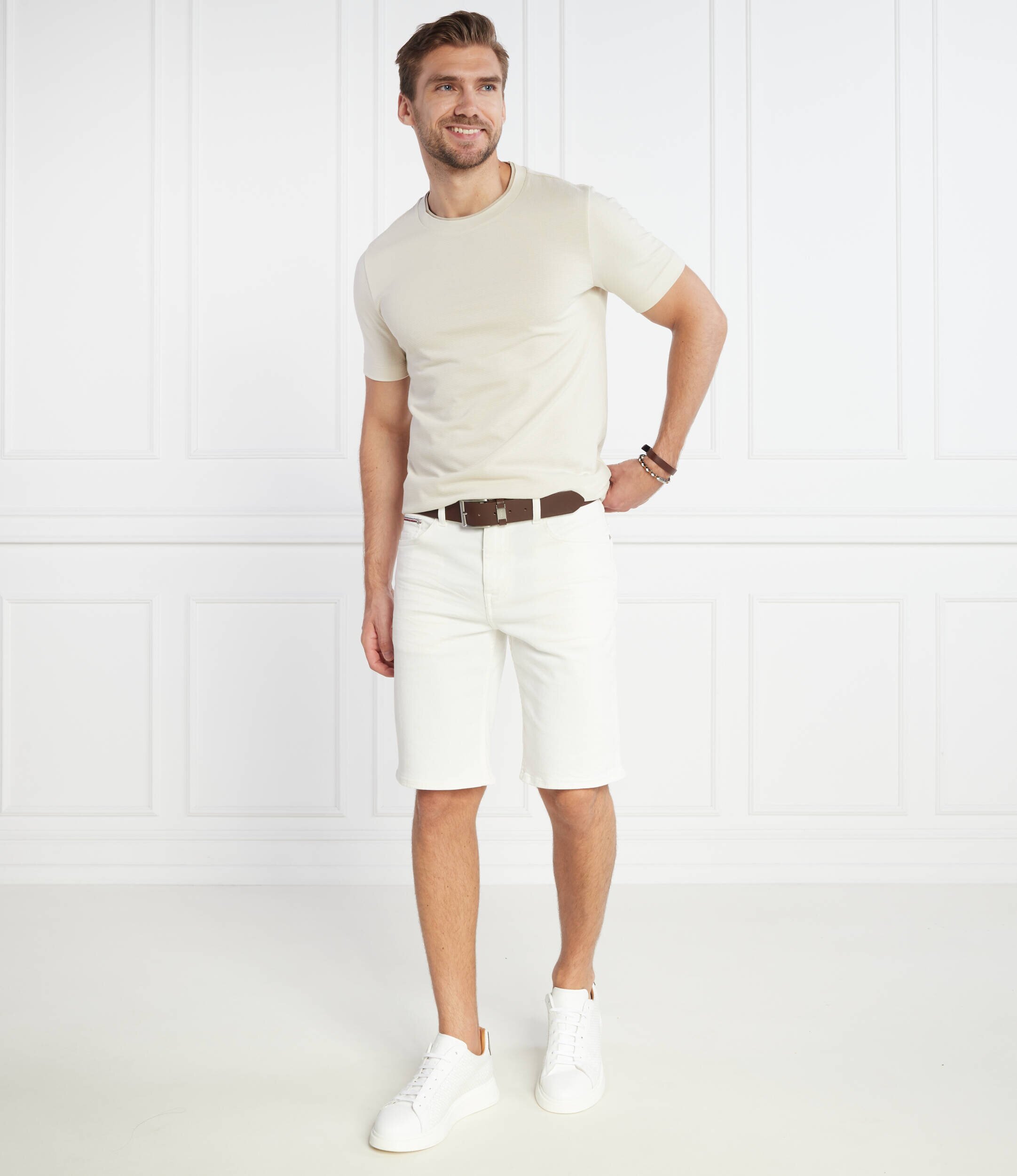 BOSS BLACK Tricou Tessler | Slim Fit