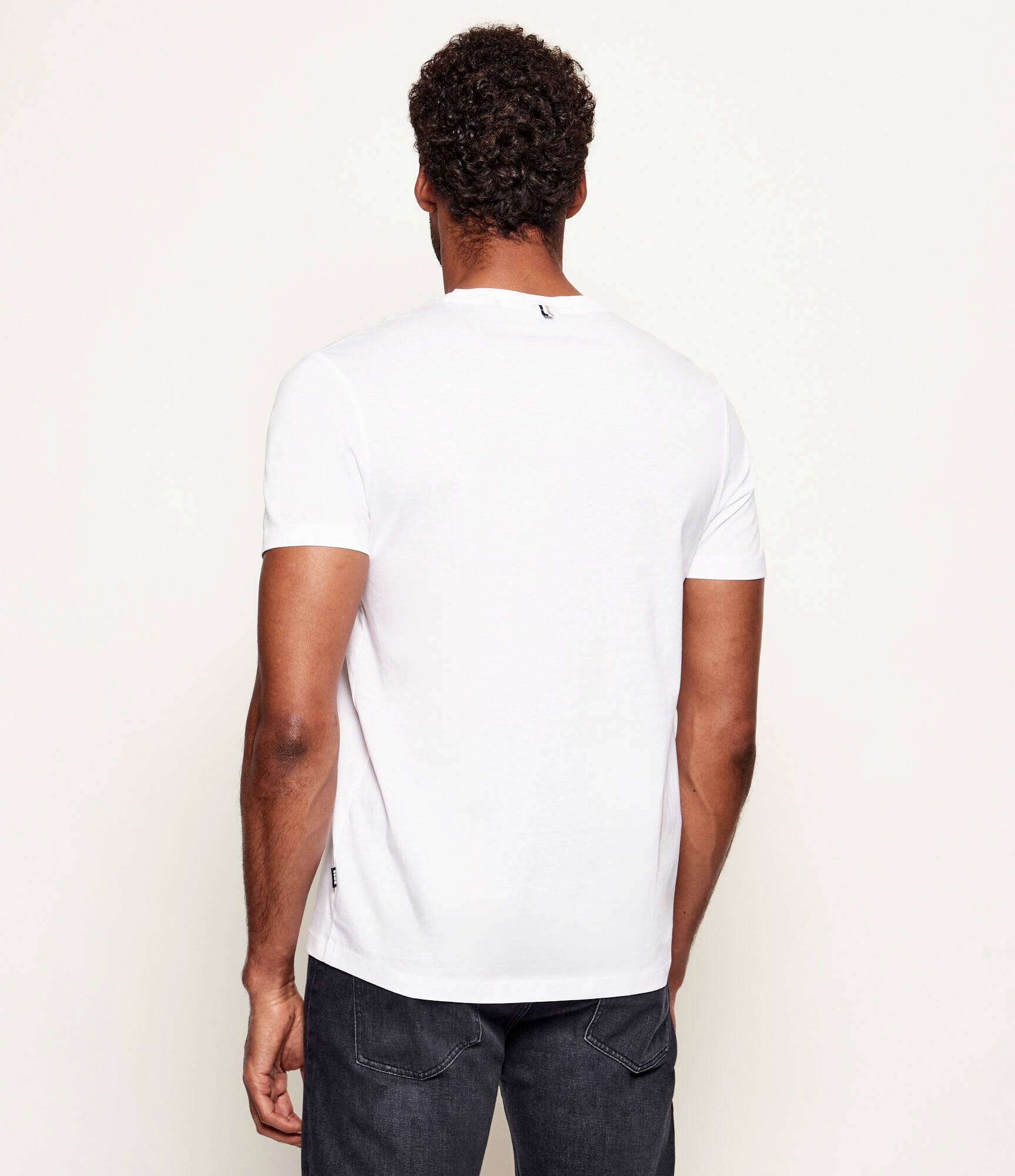 BOSS BLACK Tricou Tessler | Slim Fit | mercerised