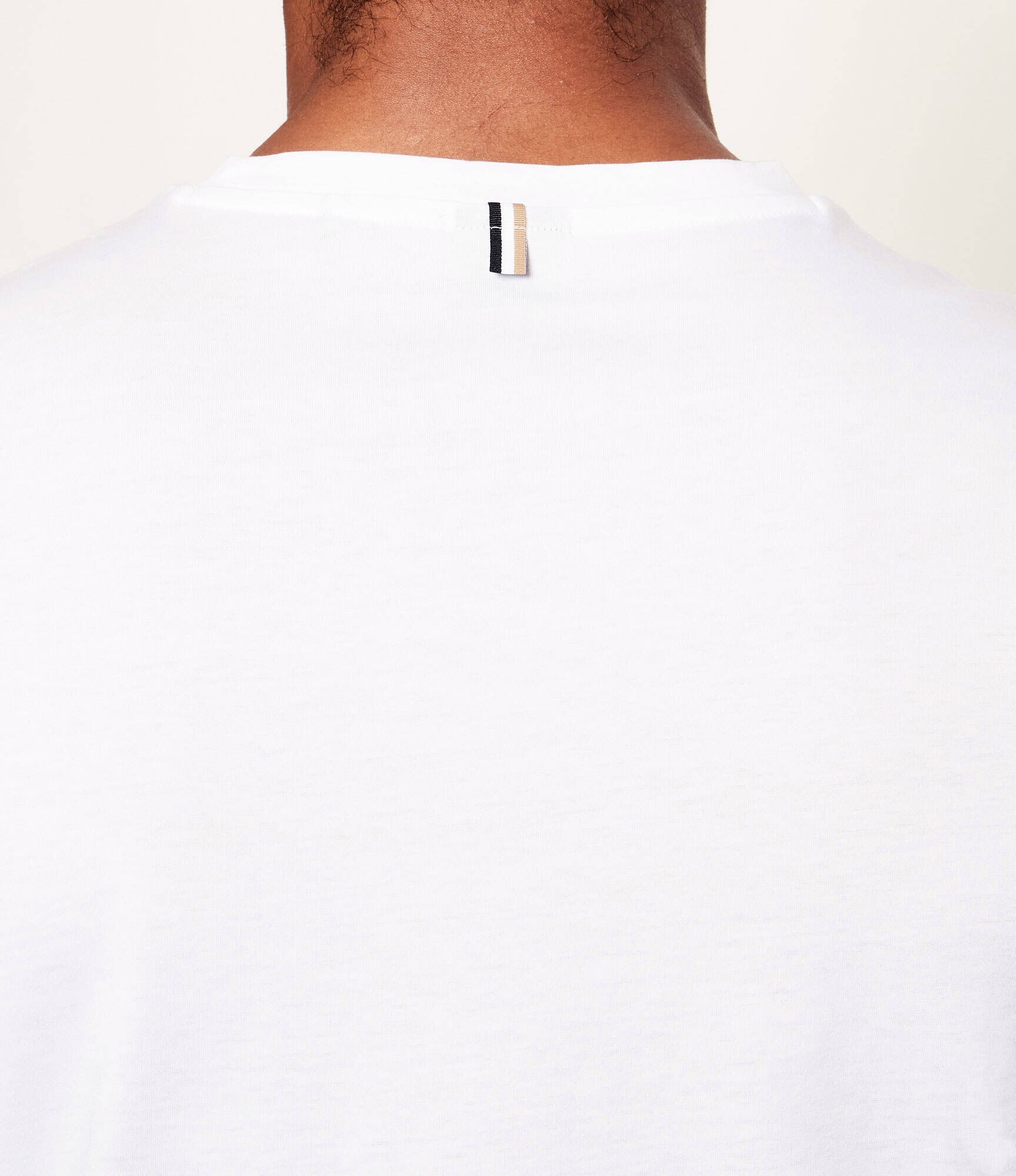 BOSS BLACK Tricou Tessler | Slim Fit | mercerised
