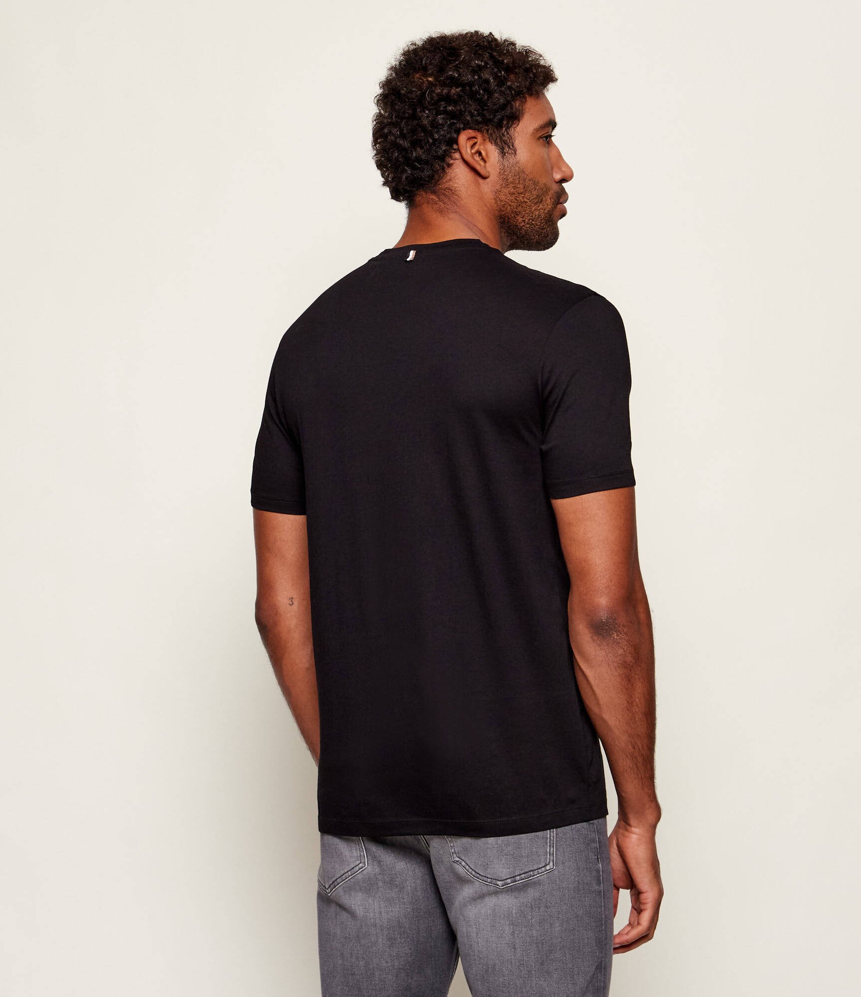 BOSS BLACK Tricou Tessler | Slim Fit | mercerizat