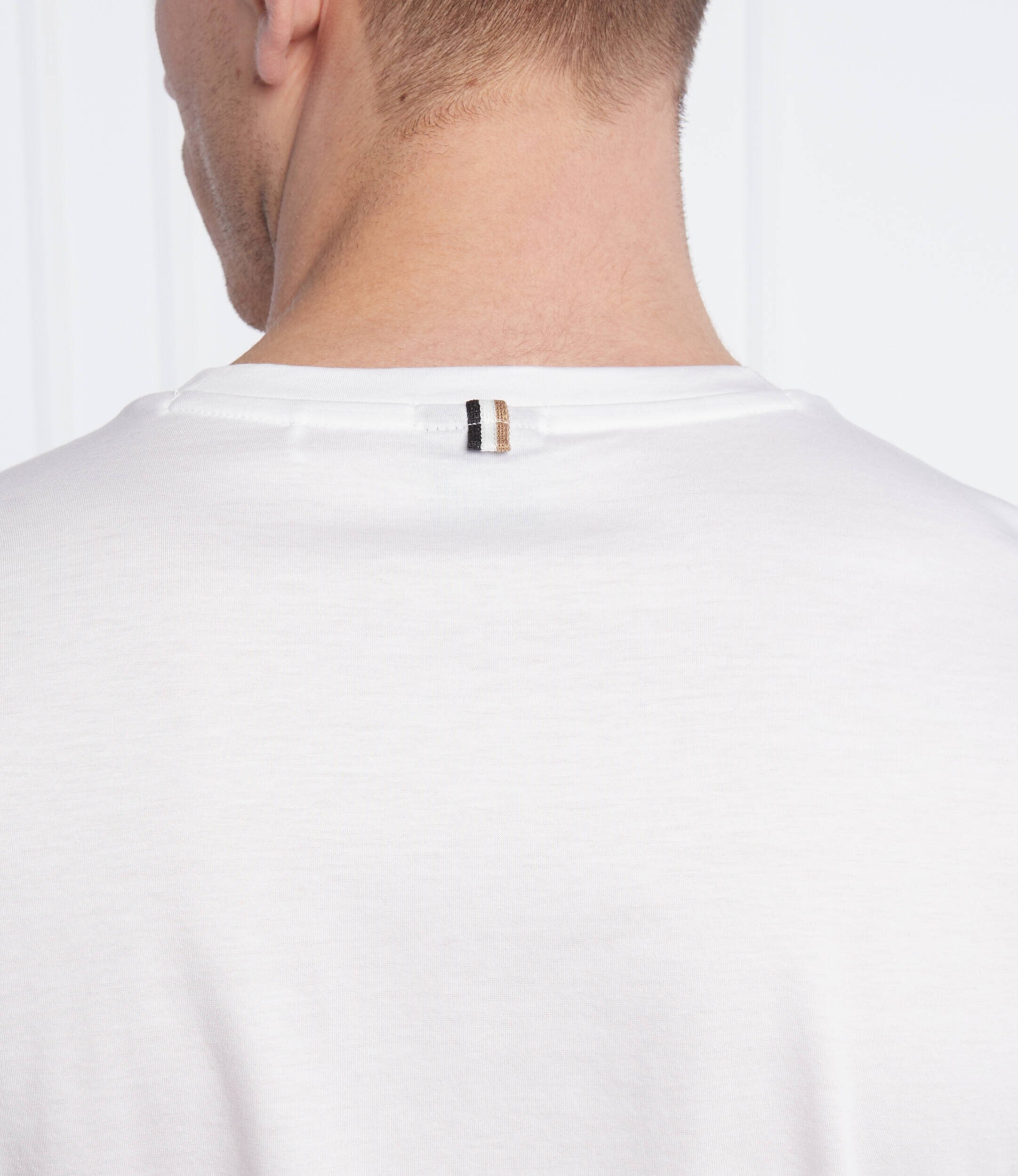 BOSS BLACK Tricou Tessler | Slim Fit | mercerizat