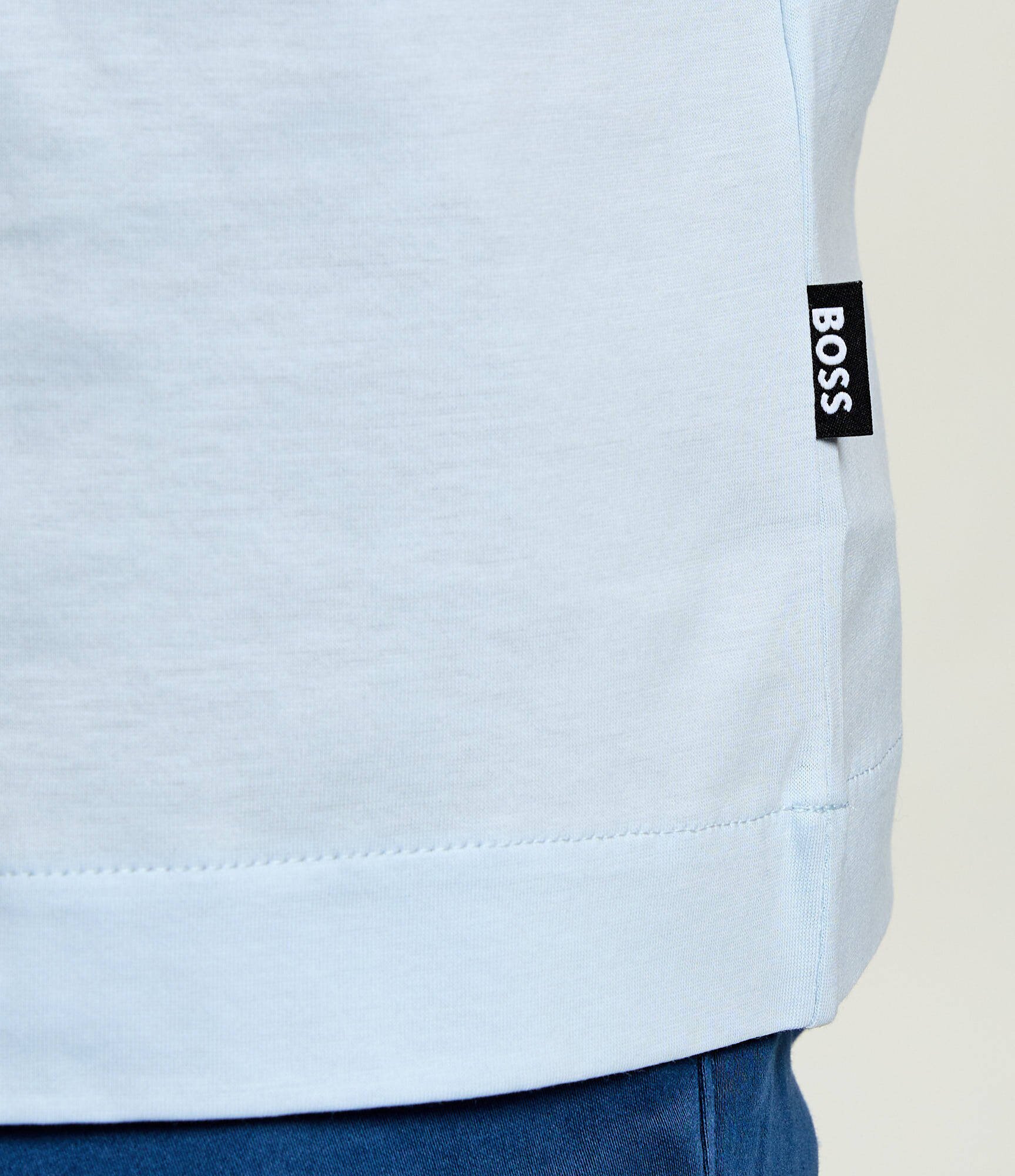 BOSS BLACK Tricou Tessler | Slim Fit | mercerizat