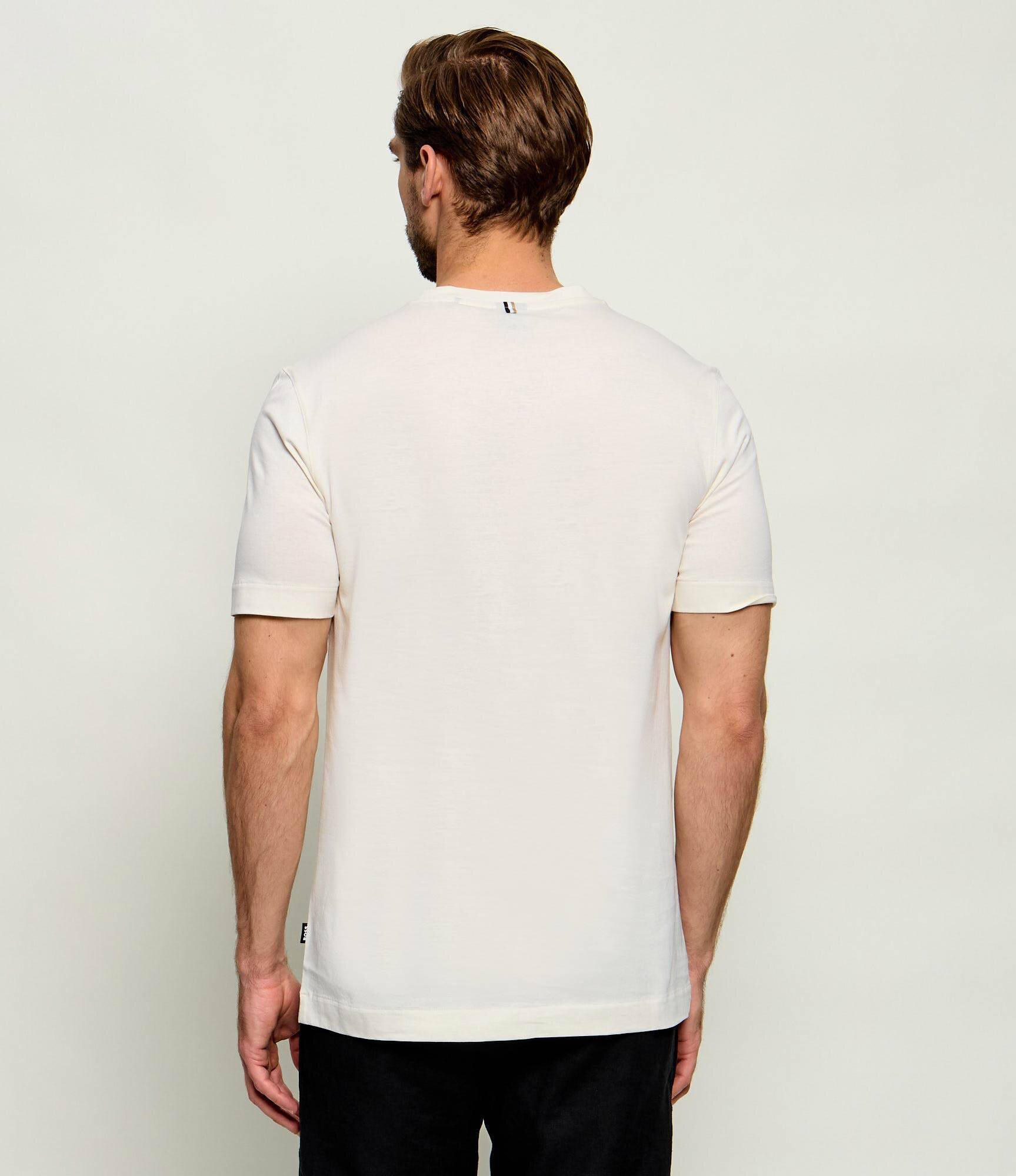 BOSS BLACK Tricou Tessler | Slim Fit | mercerizat