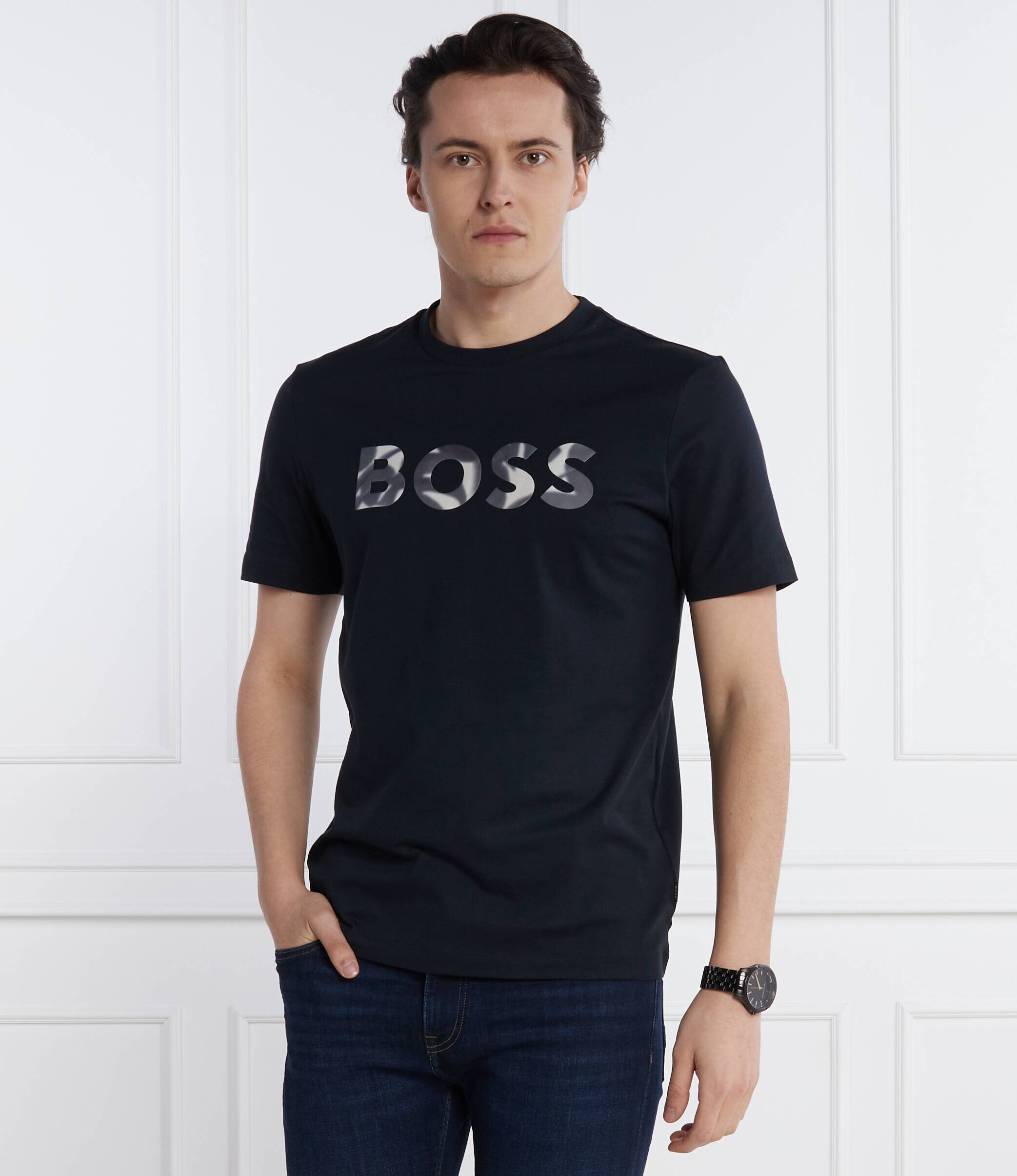 BOSS BLACK Tricou Thompson | Regular Fit