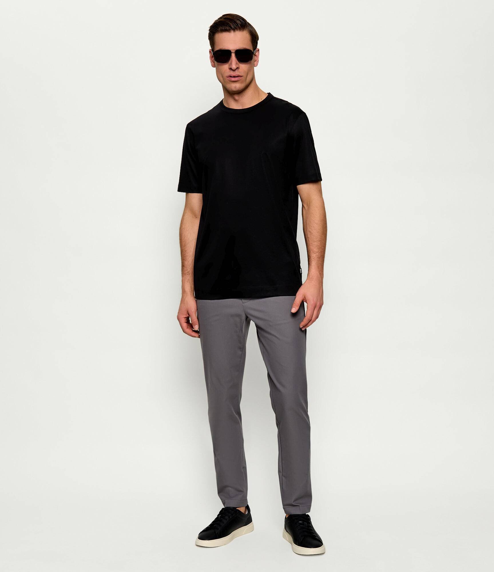 BOSS BLACK Tricou Thompson | Slim Fit | mercerizat