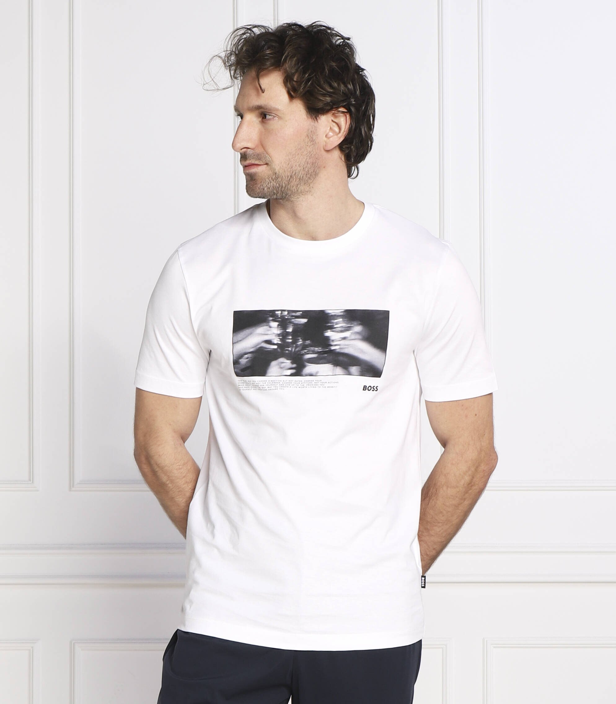 BOSS BLACK Tricou Tiburt 336 | Regular Fit