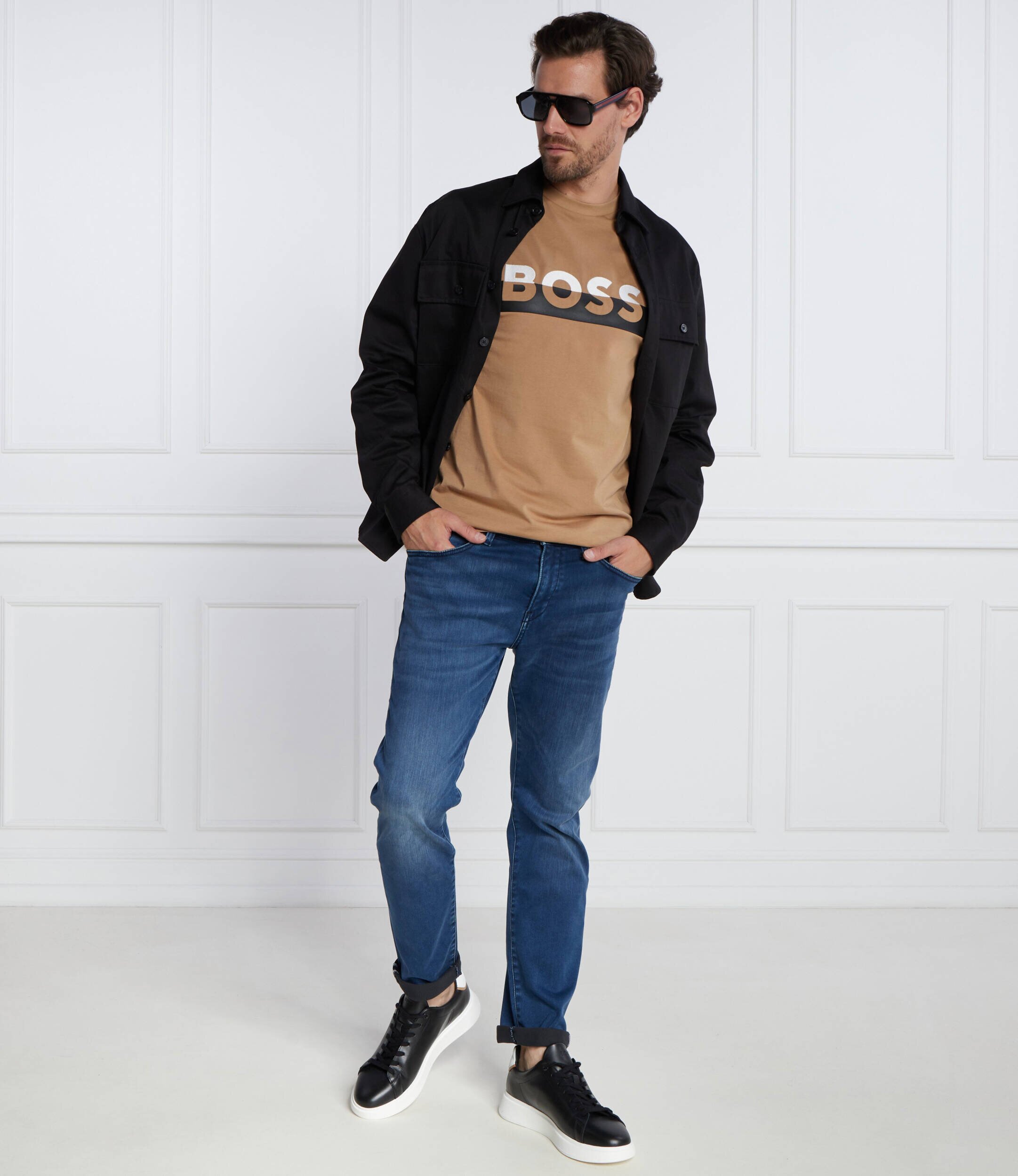 BOSS BLACK Tricou Tiburt 421 | Regular Fit