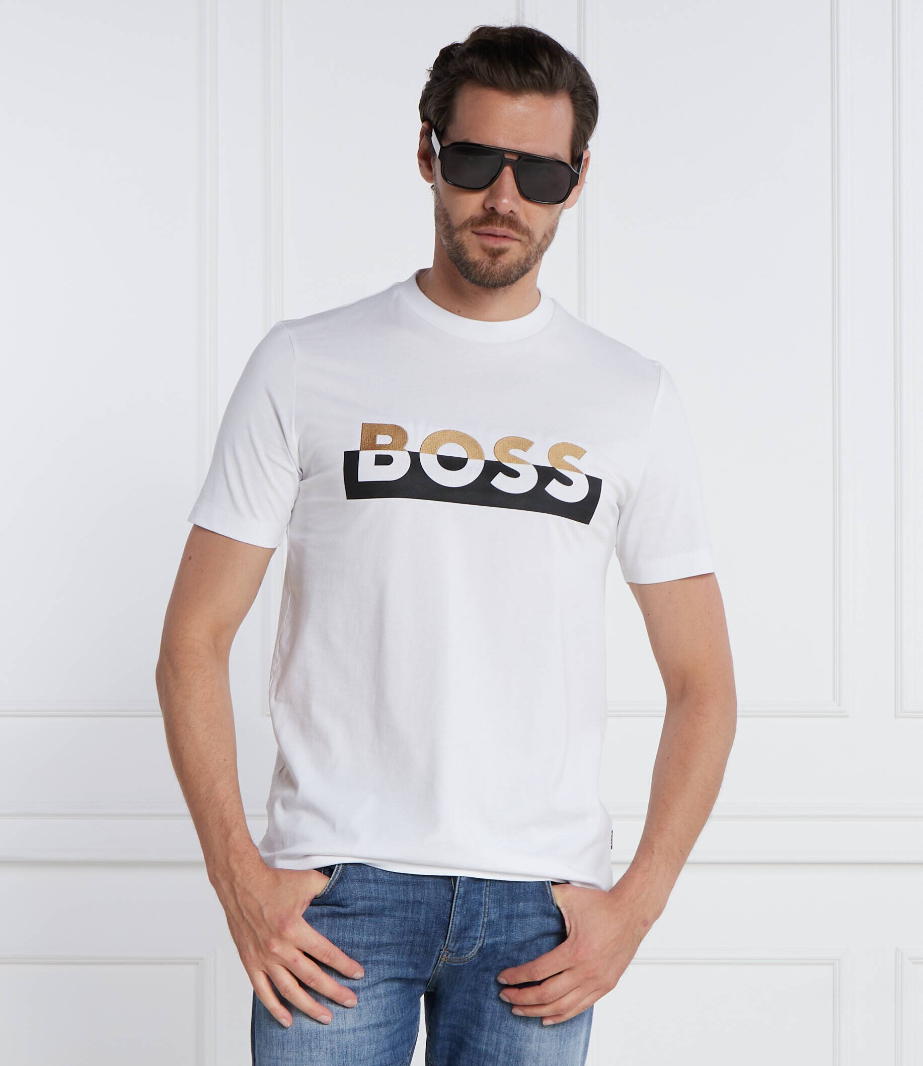 BOSS BLACK Tricou Tiburt 421 | Regular Fit