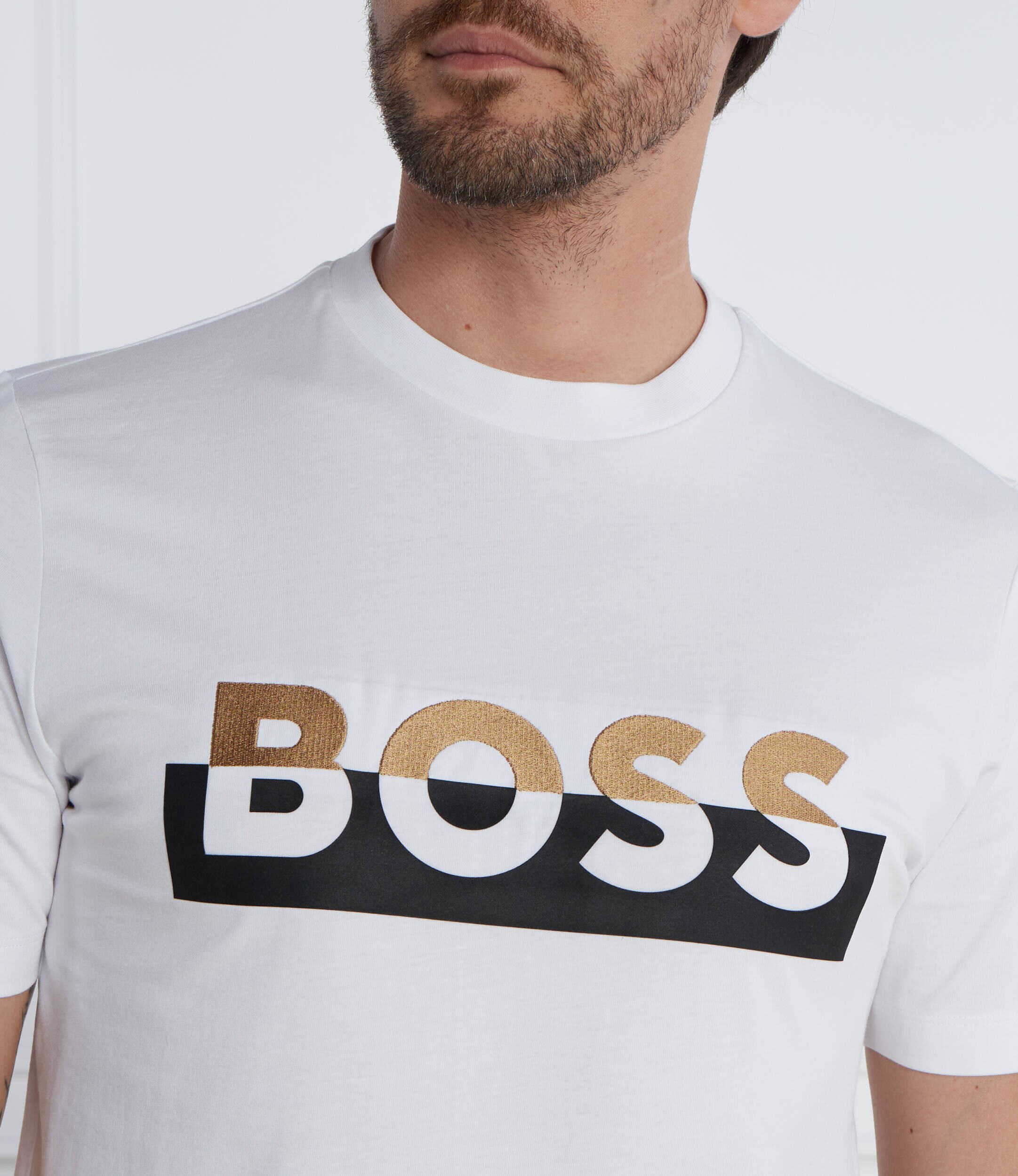 BOSS BLACK Tricou Tiburt 421 | Regular Fit