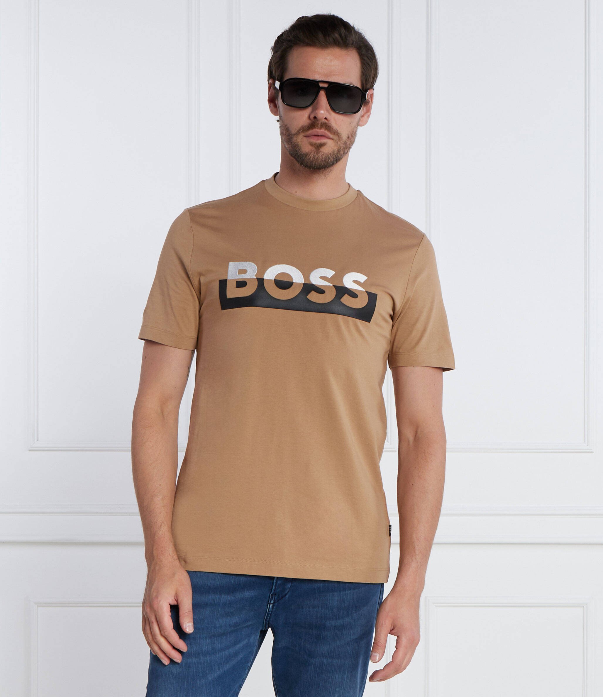 BOSS BLACK Tricou Tiburt 421 | Regular Fit