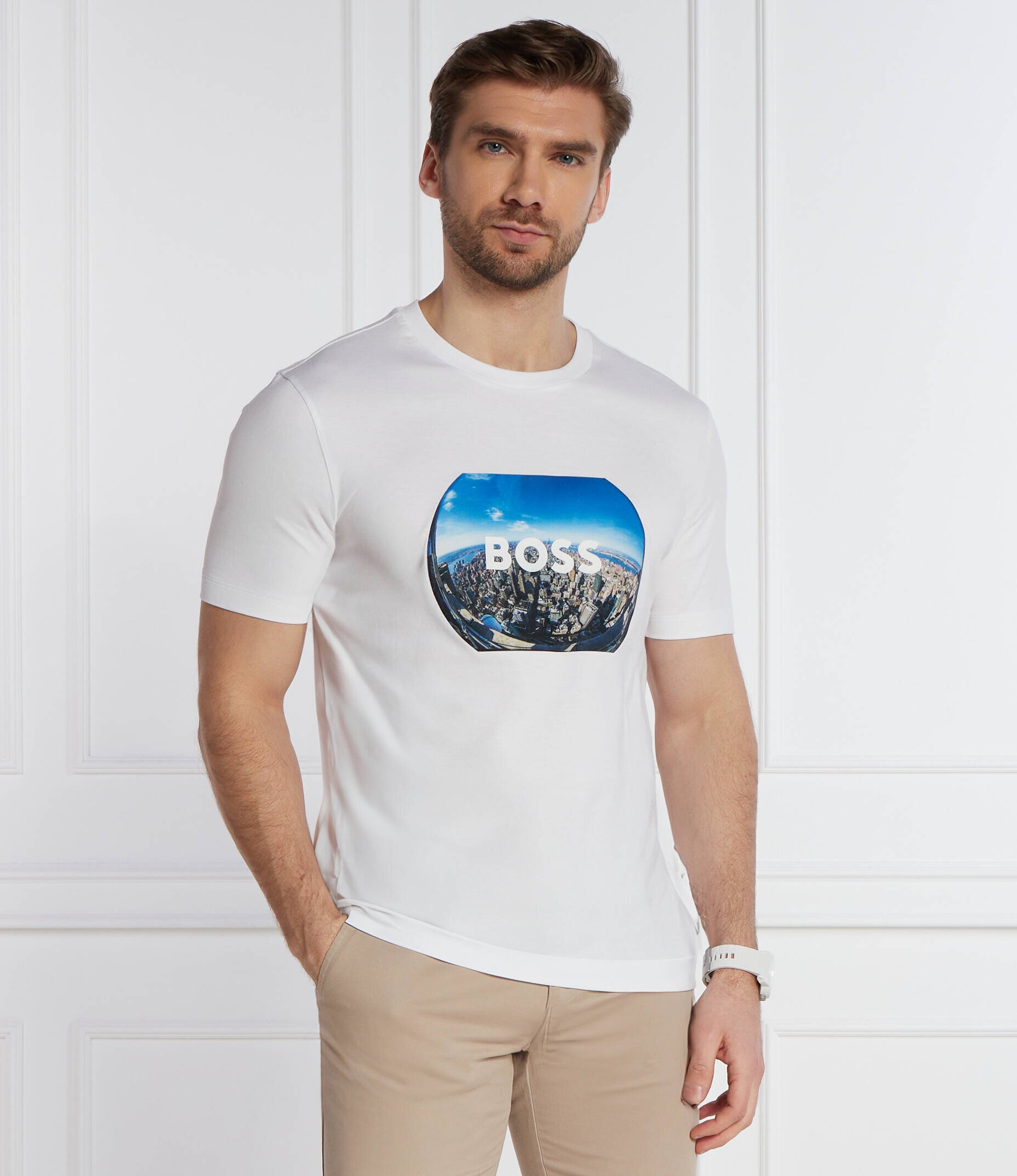 BOSS BLACK Tricou Tiburt 511 | Regular Fit
