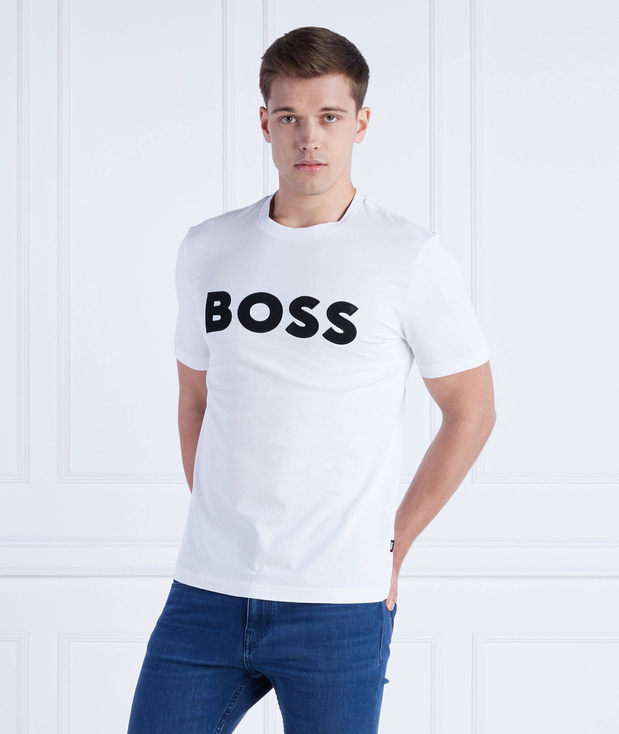 BOSS BLACK Tricou Tiburt | Regular Fit