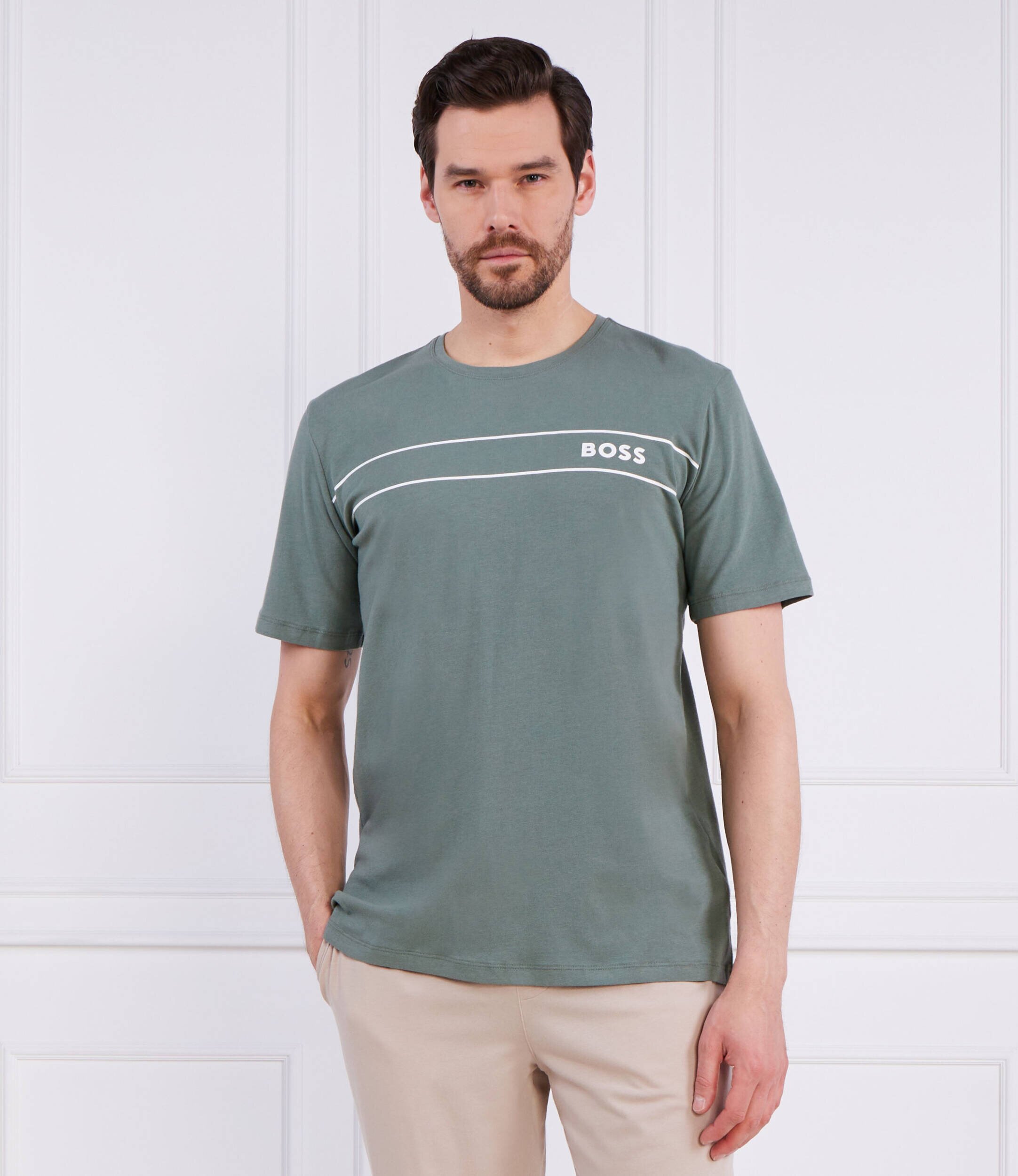 BOSS BLACK Tricou Urban RN | Regular Fit