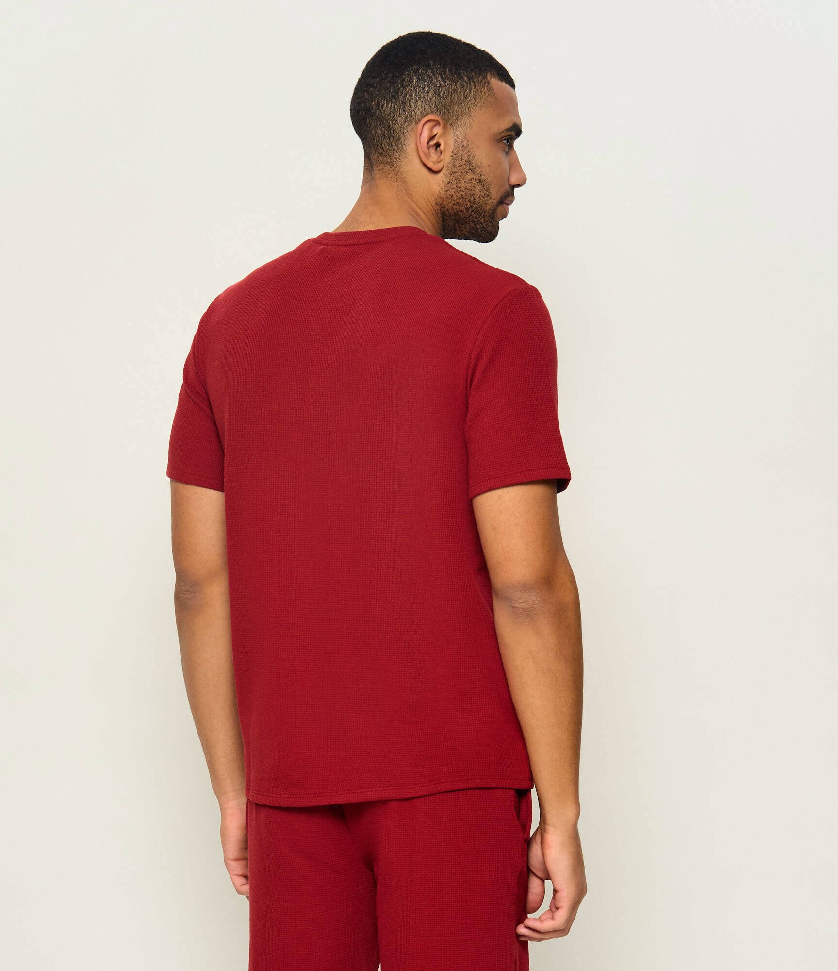 BOSS BLACK Tricou Waffle | regular fit