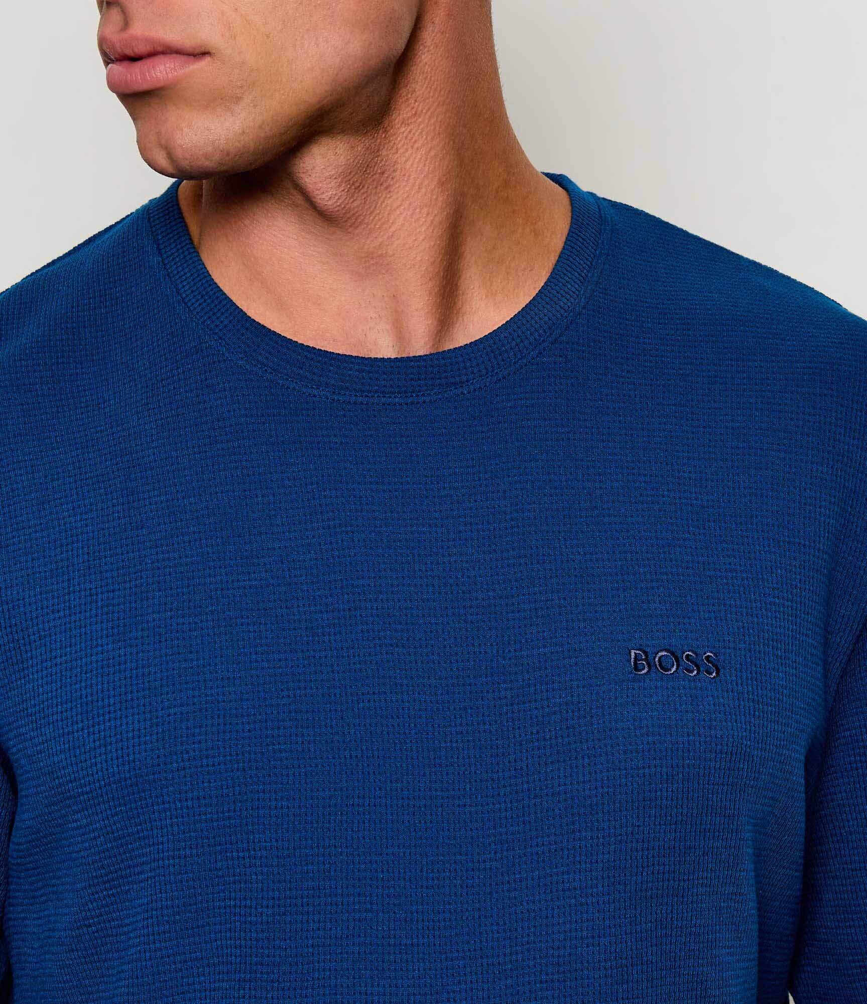 BOSS BLACK Tricou Waffle | regular fit