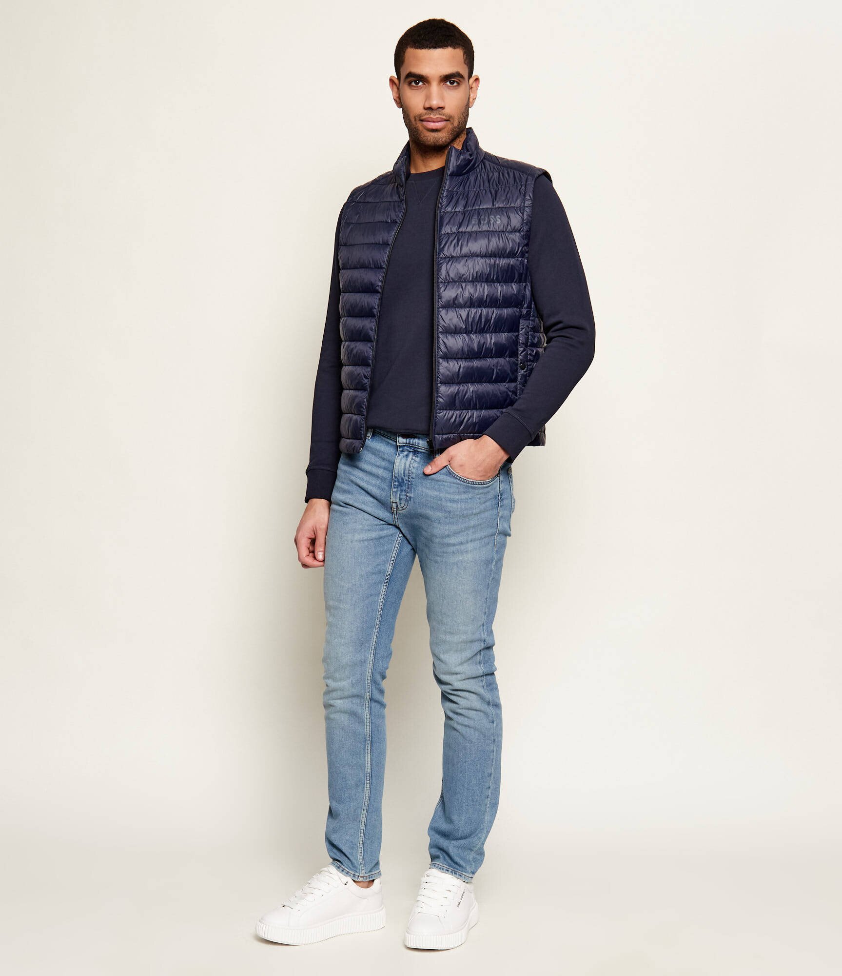 BOSS BLACK vestă calano | regular fit
