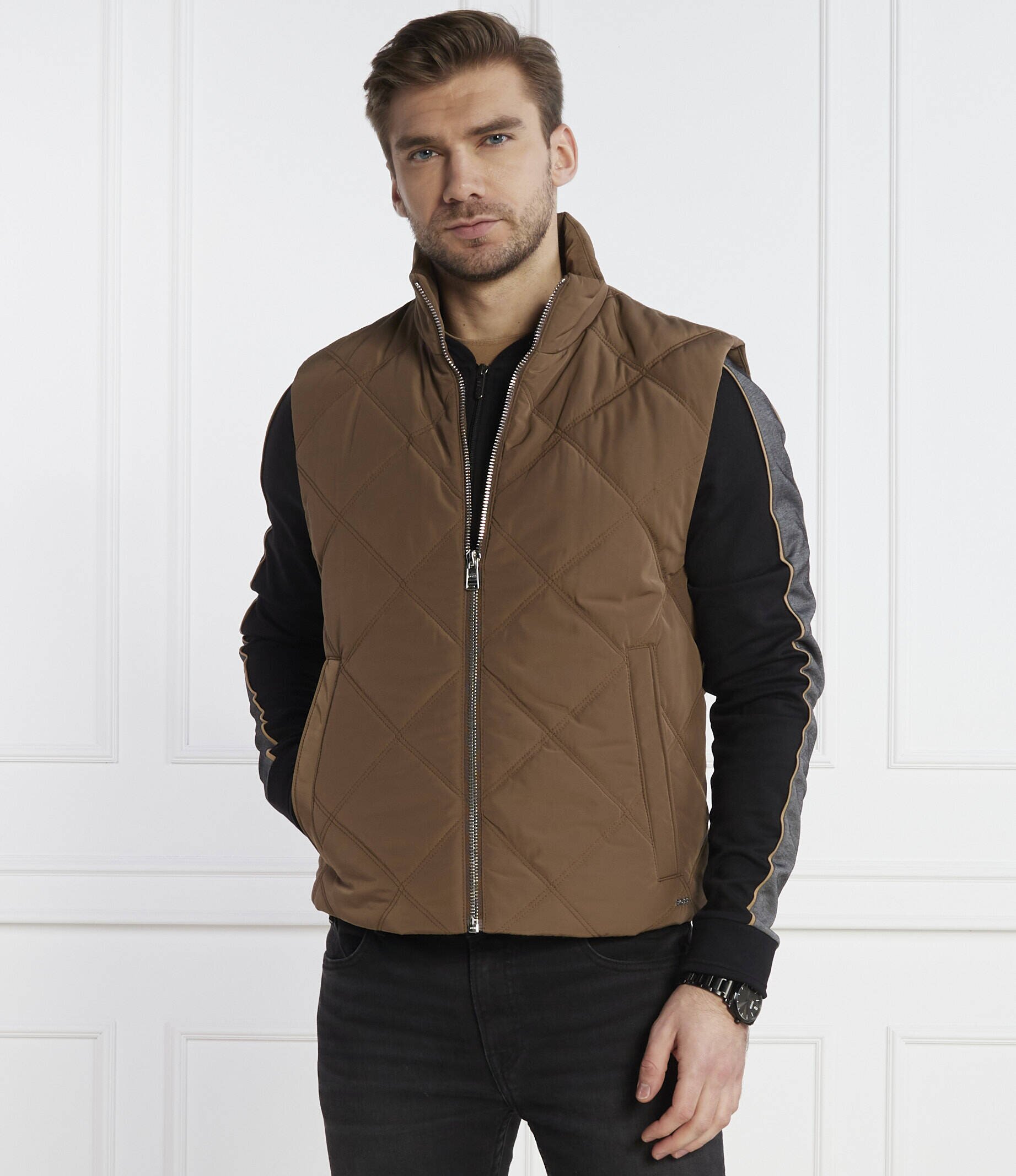 BOSS BLACK Vestă Crebo | Regular Fit
