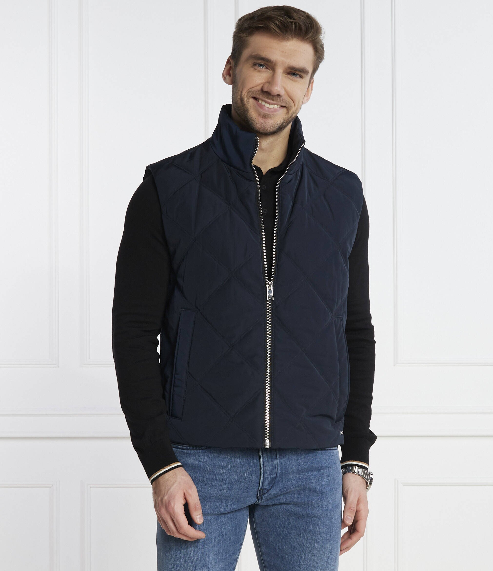 BOSS BLACK Vestă Crebo | Regular Fit