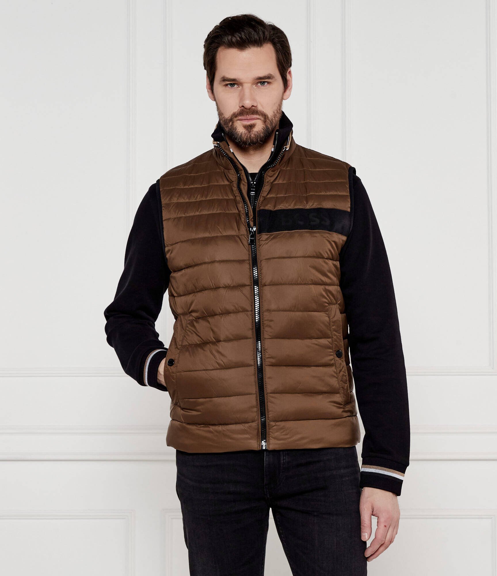 BOSS BLACK Vestă Darolan | Regular Fit