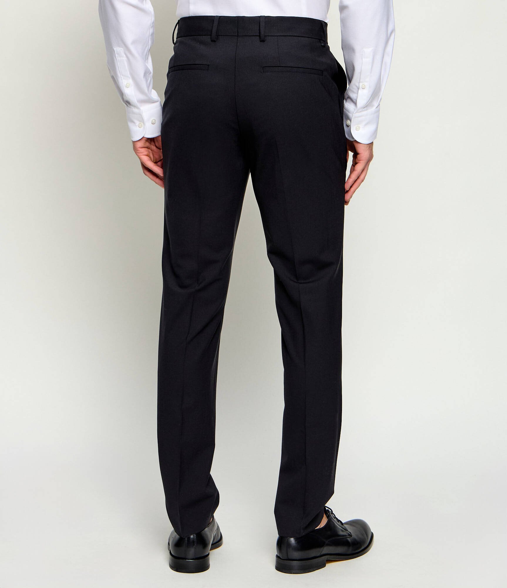 BOSS BLACK Wełniane spodnie H-Lenon-MM-224 | Regular Fit