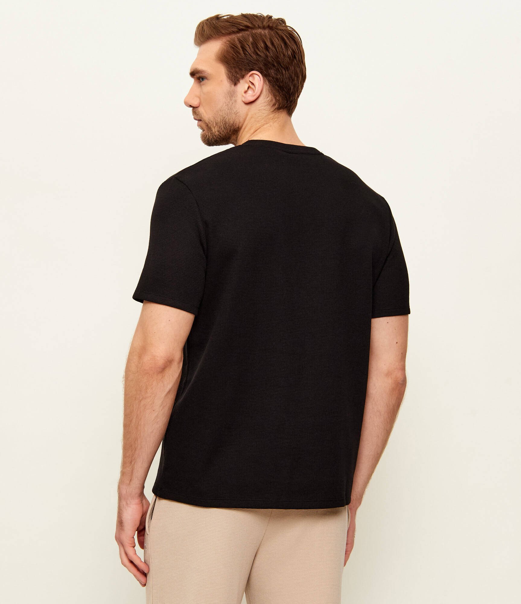 Boss Bodywear Tricou Waffle | Regular Fit