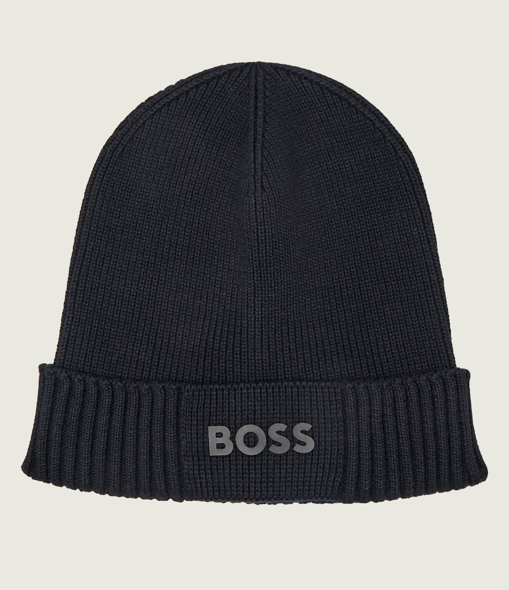 BOSS Green Căciulă Asic_Beanie-X cu adaos de lână