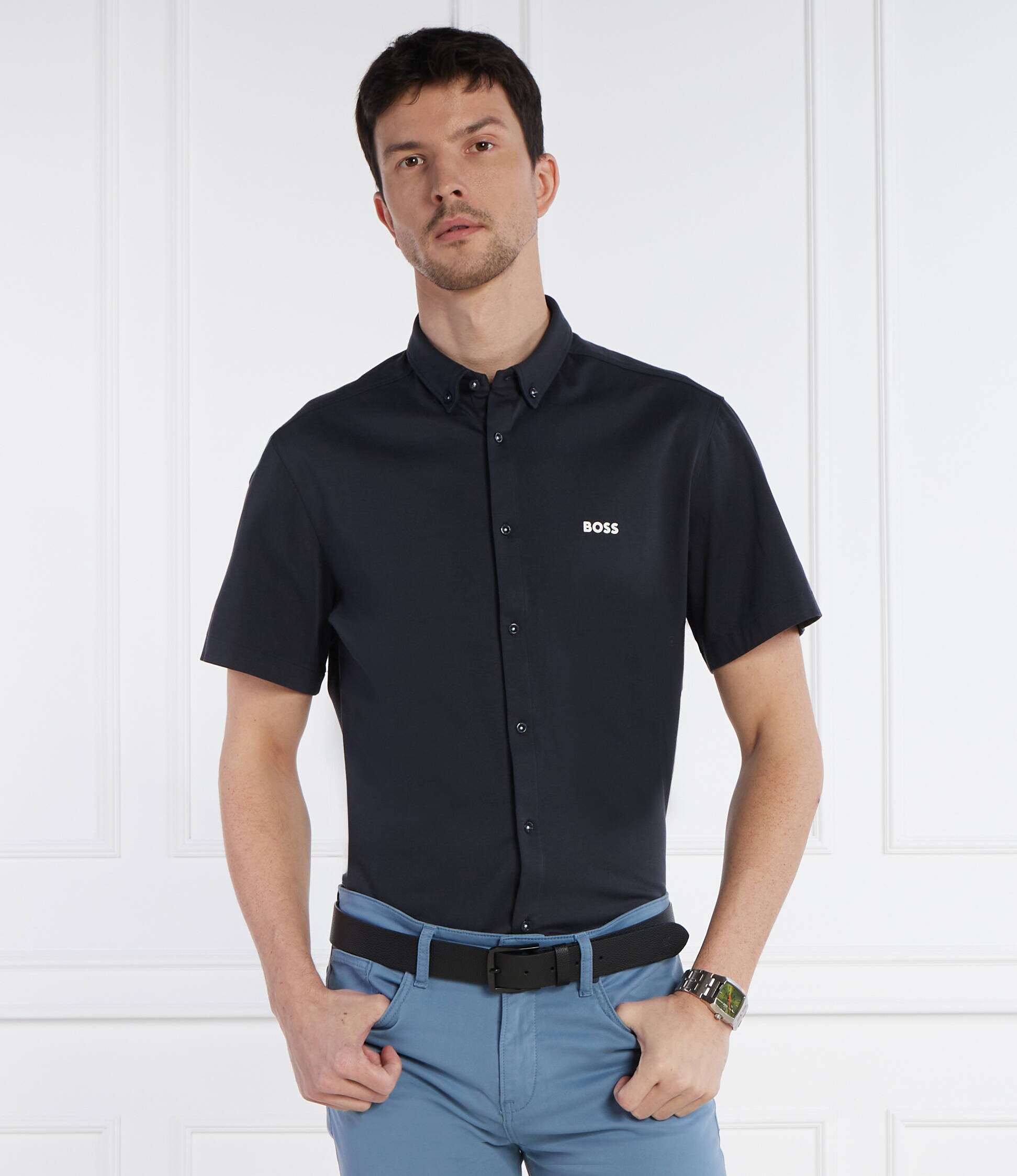 BOSS Green Cămașă B_Motion_S | Regular Fit | stretch