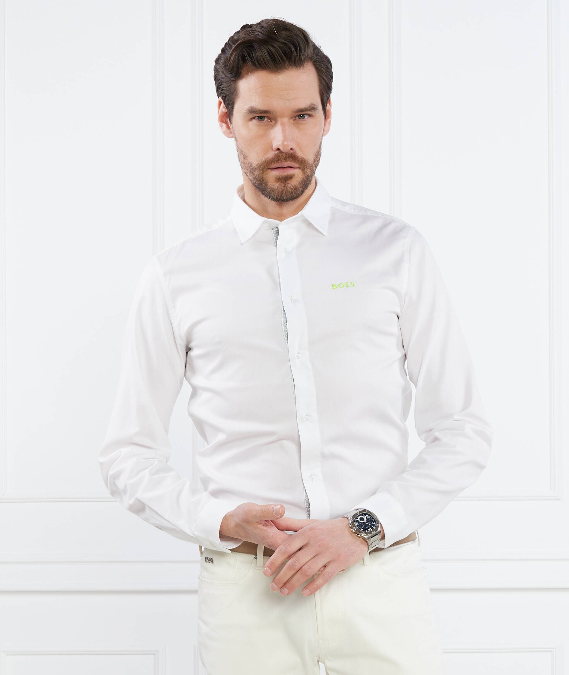 BOSS Green Cămașă BINK_R | Regular Fit | stretch