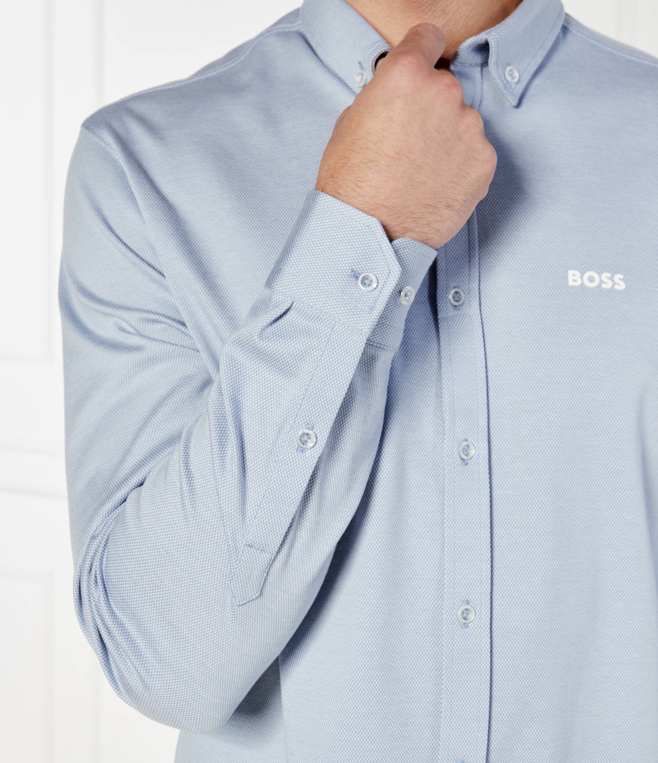 BOSS Green Cămașă MOTION | Regular Fit | stretch