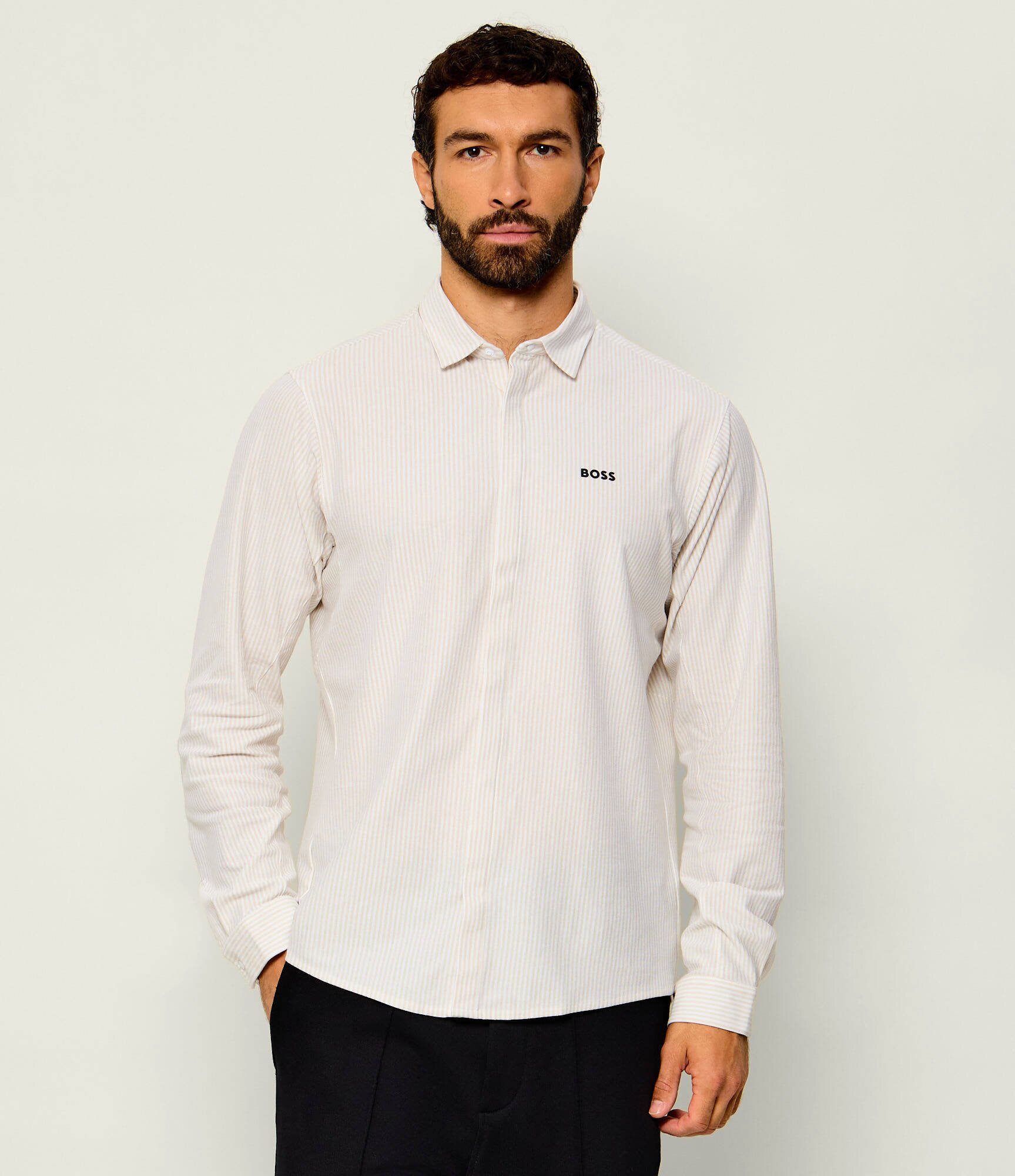 BOSS Green Cămașă ST_Dymova L | regular fit | stretch