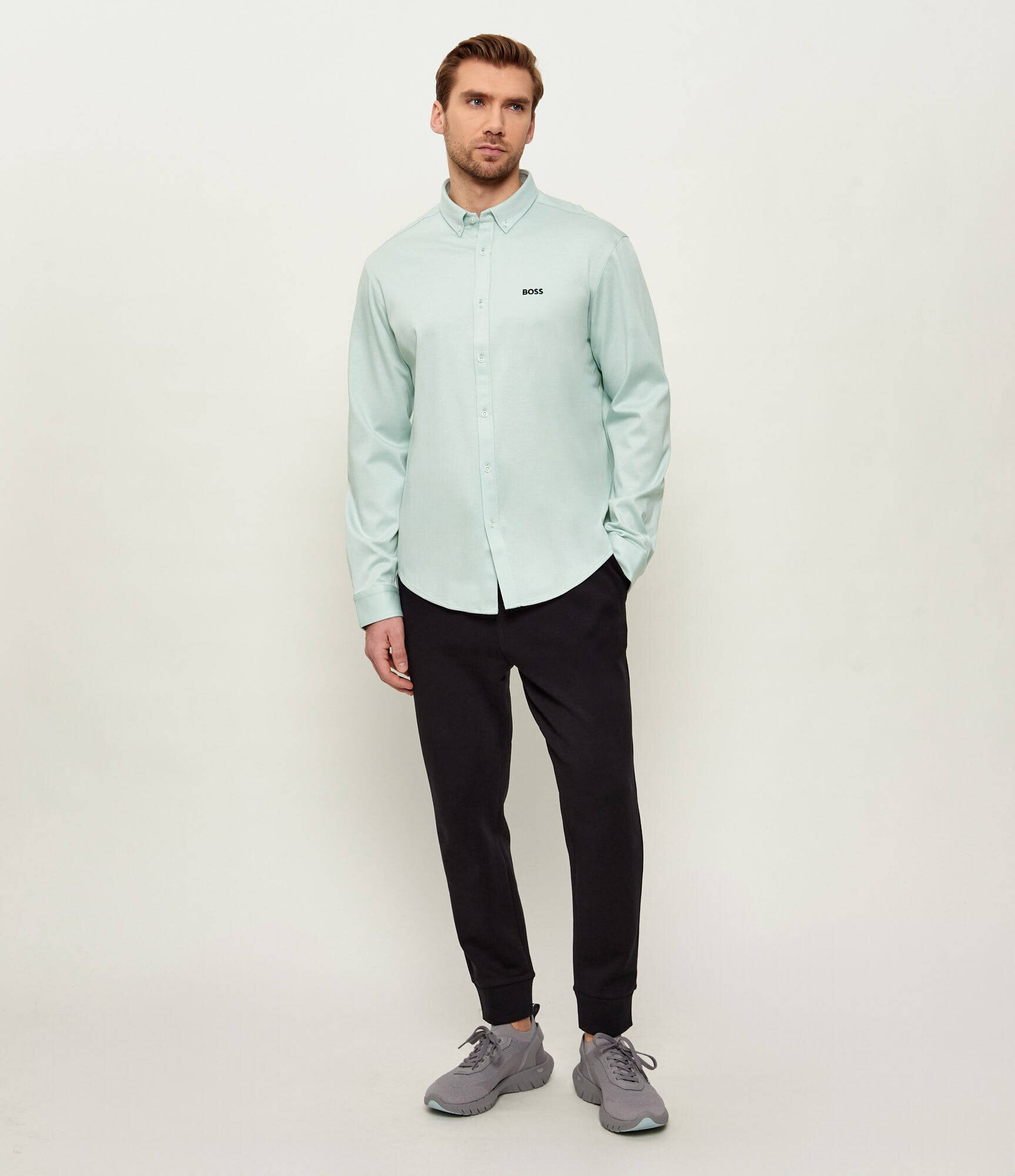 BOSS Green Cămașă ST_Motion L | regular fit