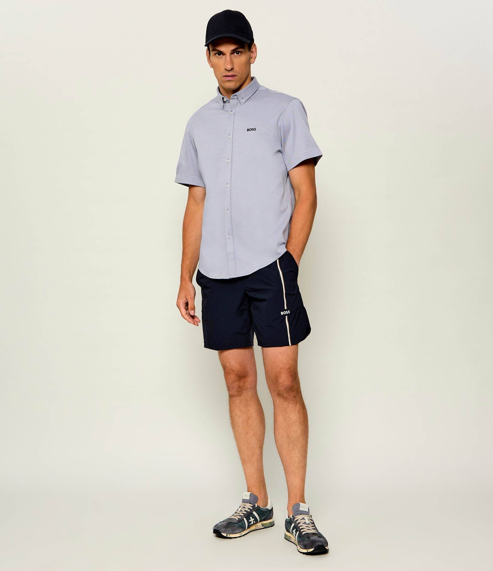 BOSS Green Cămașă ST_Motion S | regular fit | stretch