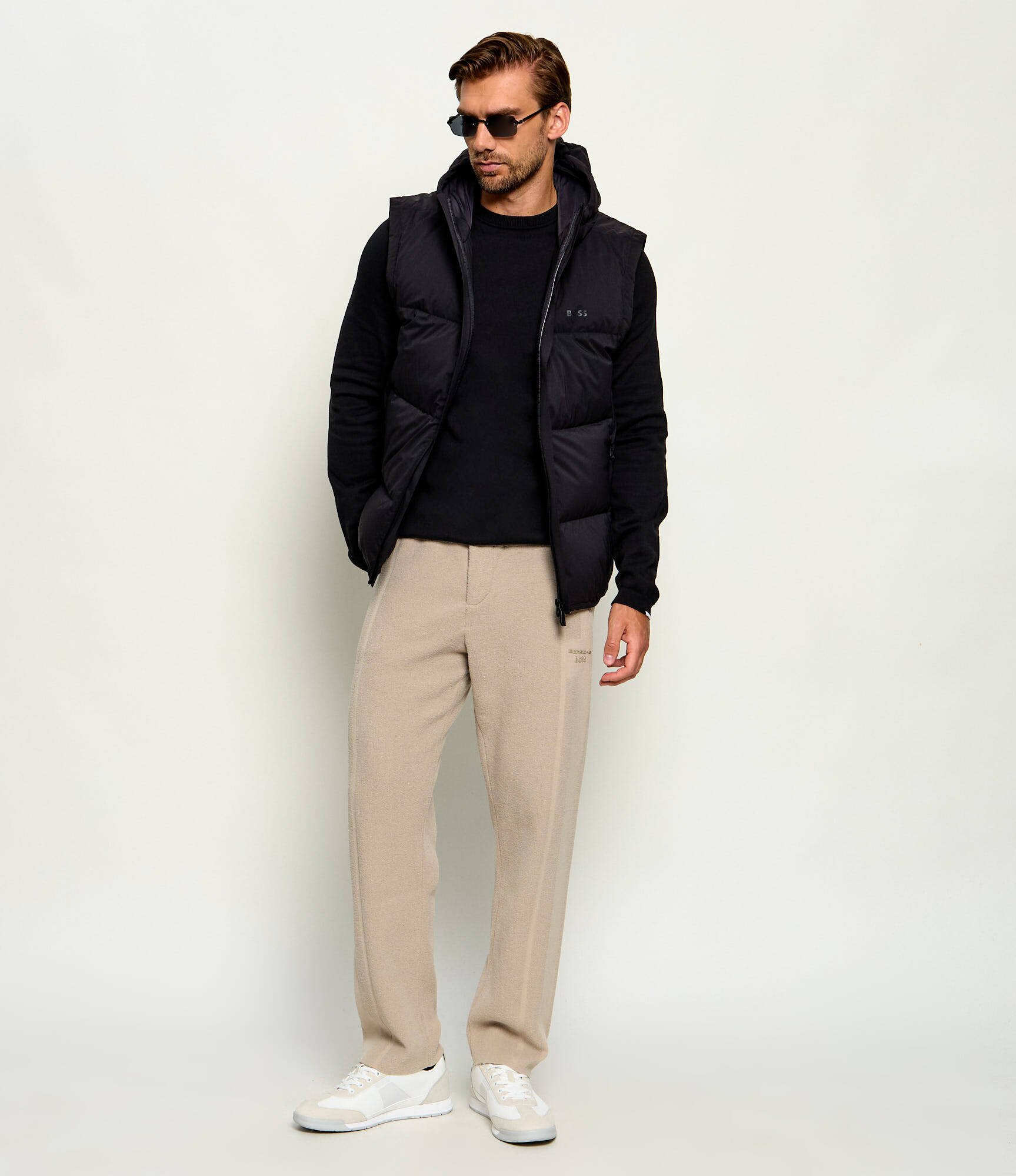 BOSS Green De puf vestă OW_Riplite | regular fit