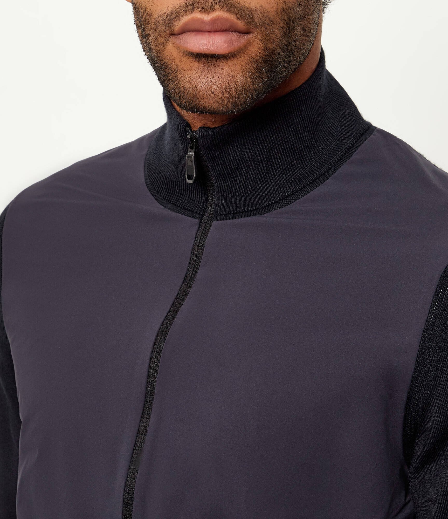 BOSS Green Geacă bomber KN_Momentum-X HY | regular fit cu adaos de lână