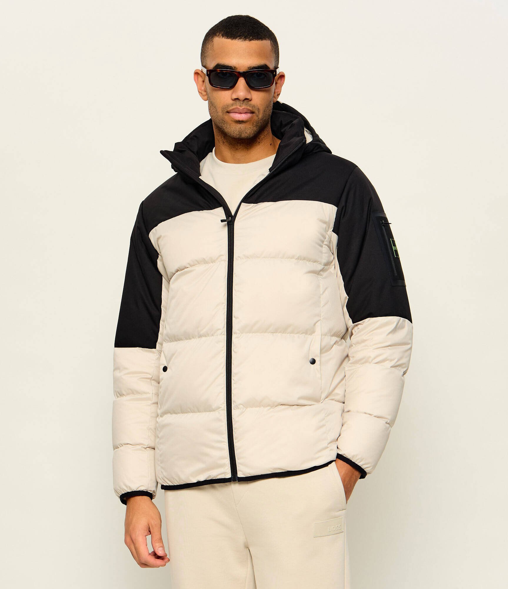 BOSS Green Geacă de puf OW_Block-X JT HD | regular fit