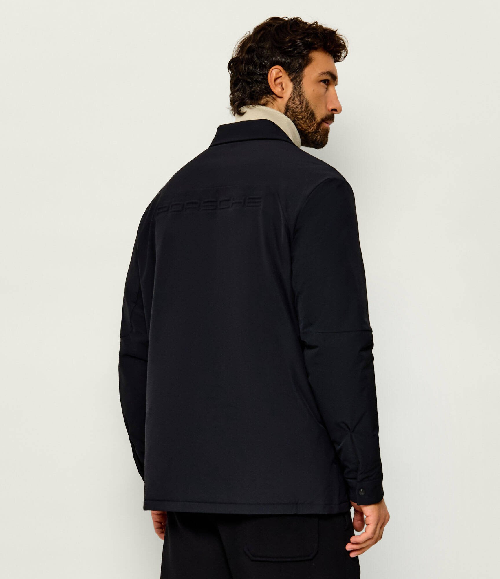 BOSS Green Geacă ST_PS Icons70Quilt L | Boss x Porsche | Relaxed fit | stretch