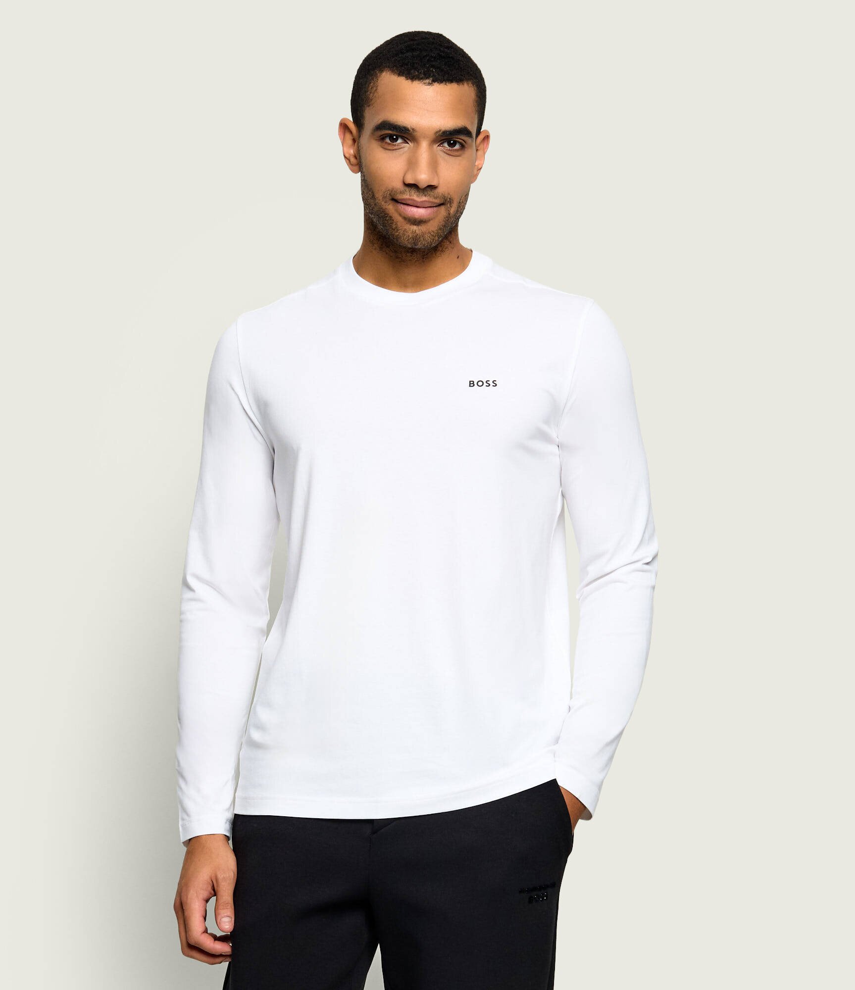 BOSS Green Longsleeve Tee Long | regular fit | stretch