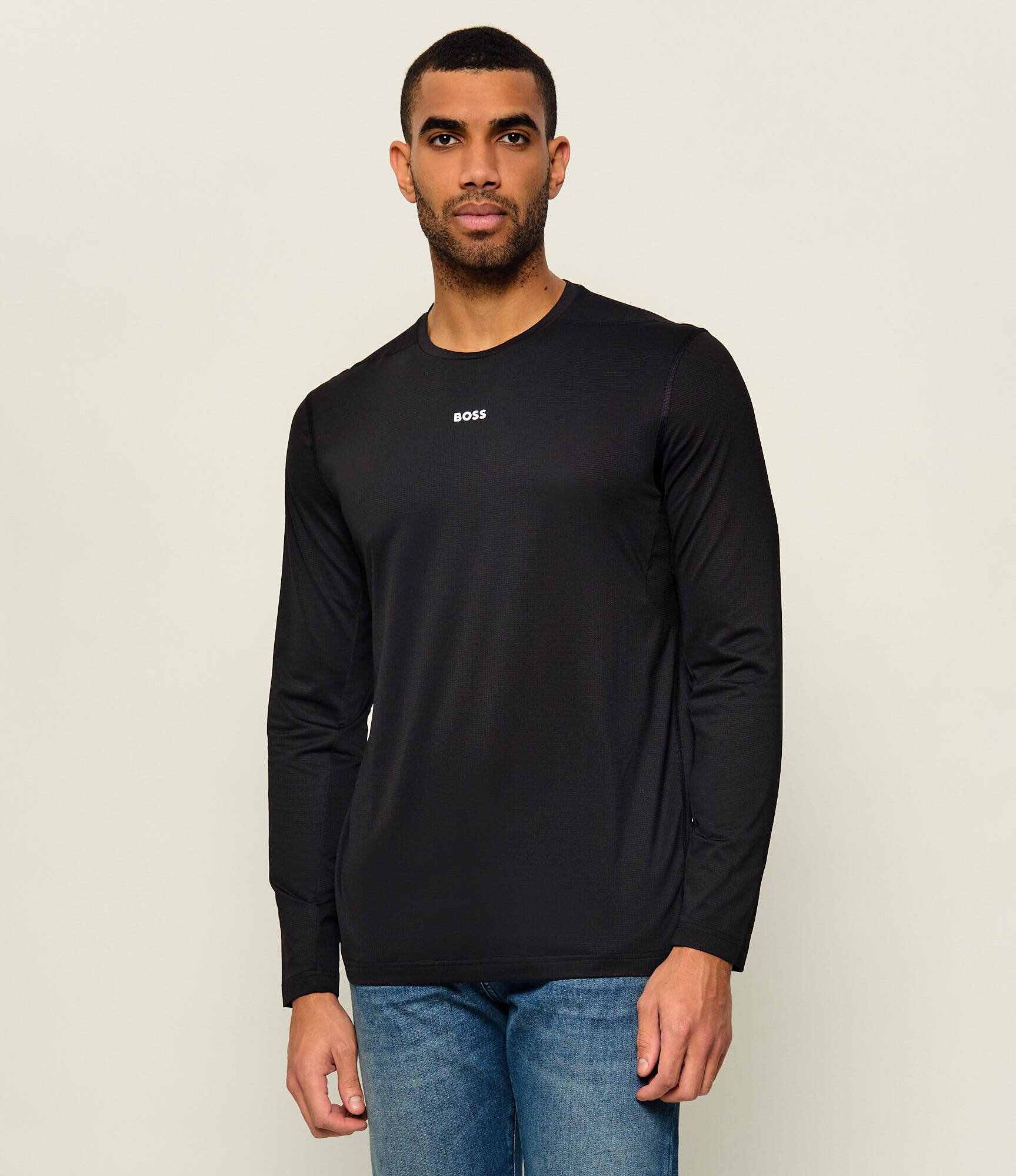 BOSS Green Longsleeve TS_Active | Slim Fit