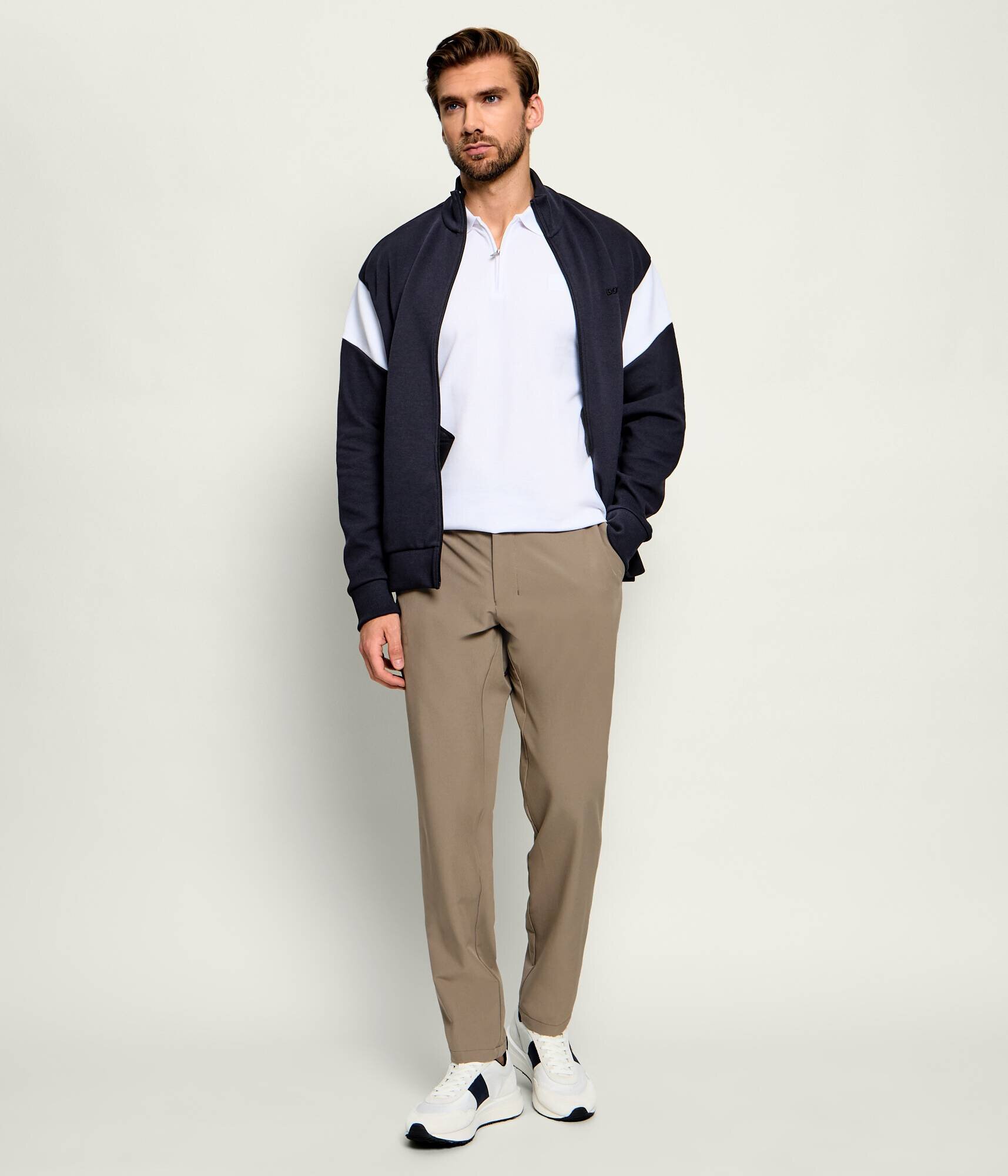 BOSS Green Pantaloni chino TR_Commuter | Tapered fit