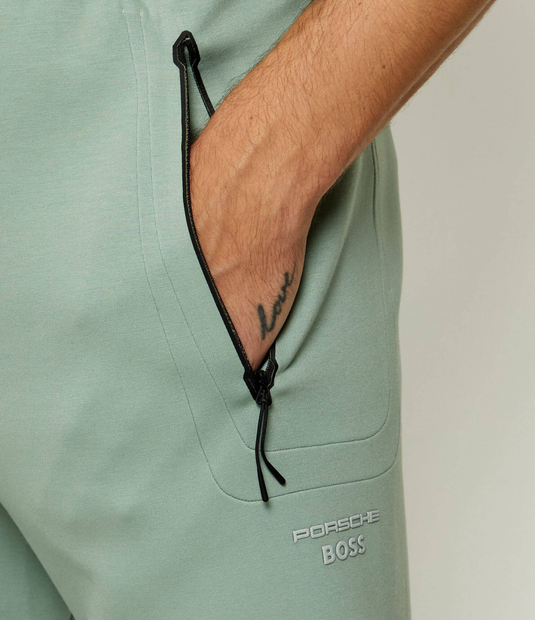 BOSS Green Pantaloni de trening JT_PS Spirit70 Hicon | BOSS X Porsche | regular fit