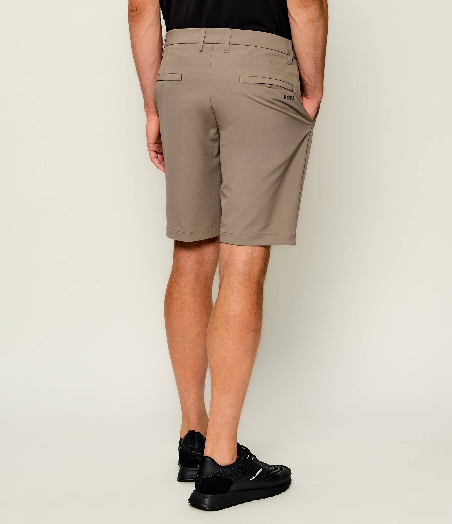 BOSS Green Pantaloni scurți chino S_Commuter_10.5 | Slim Fit | easy iron
