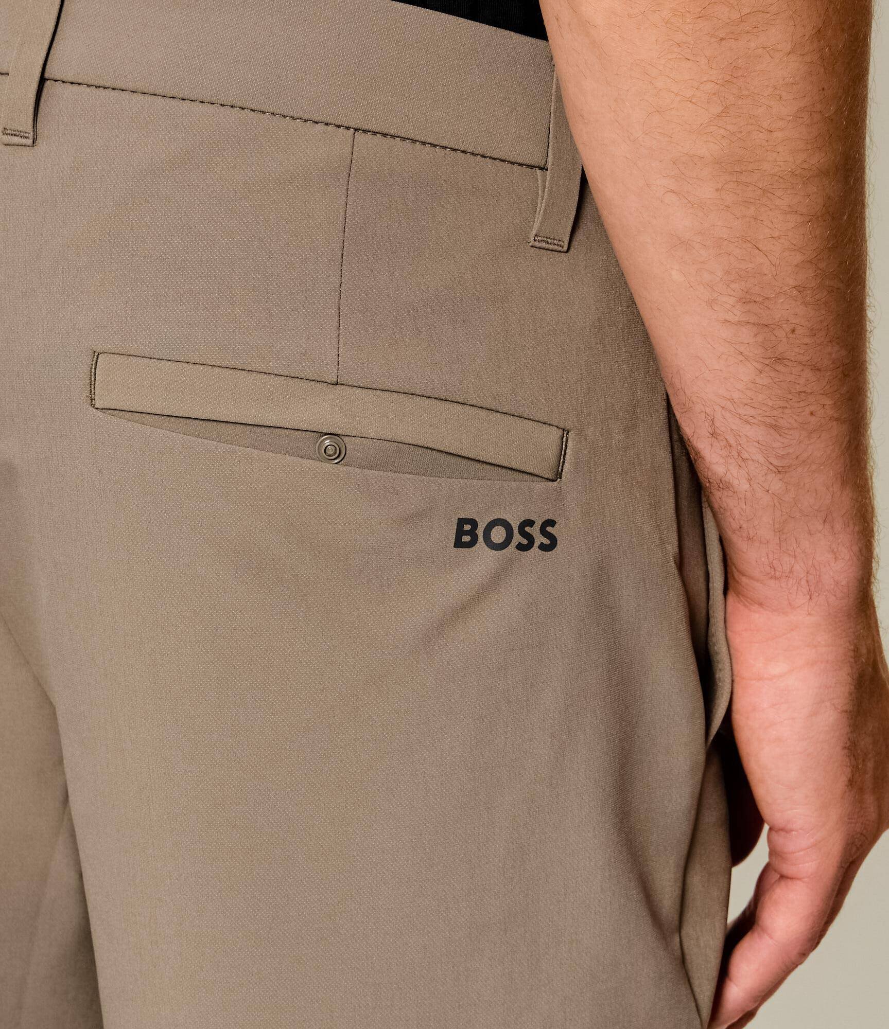 BOSS Green Pantaloni scurți chino S_Commuter_10.5 | Slim Fit | easy iron