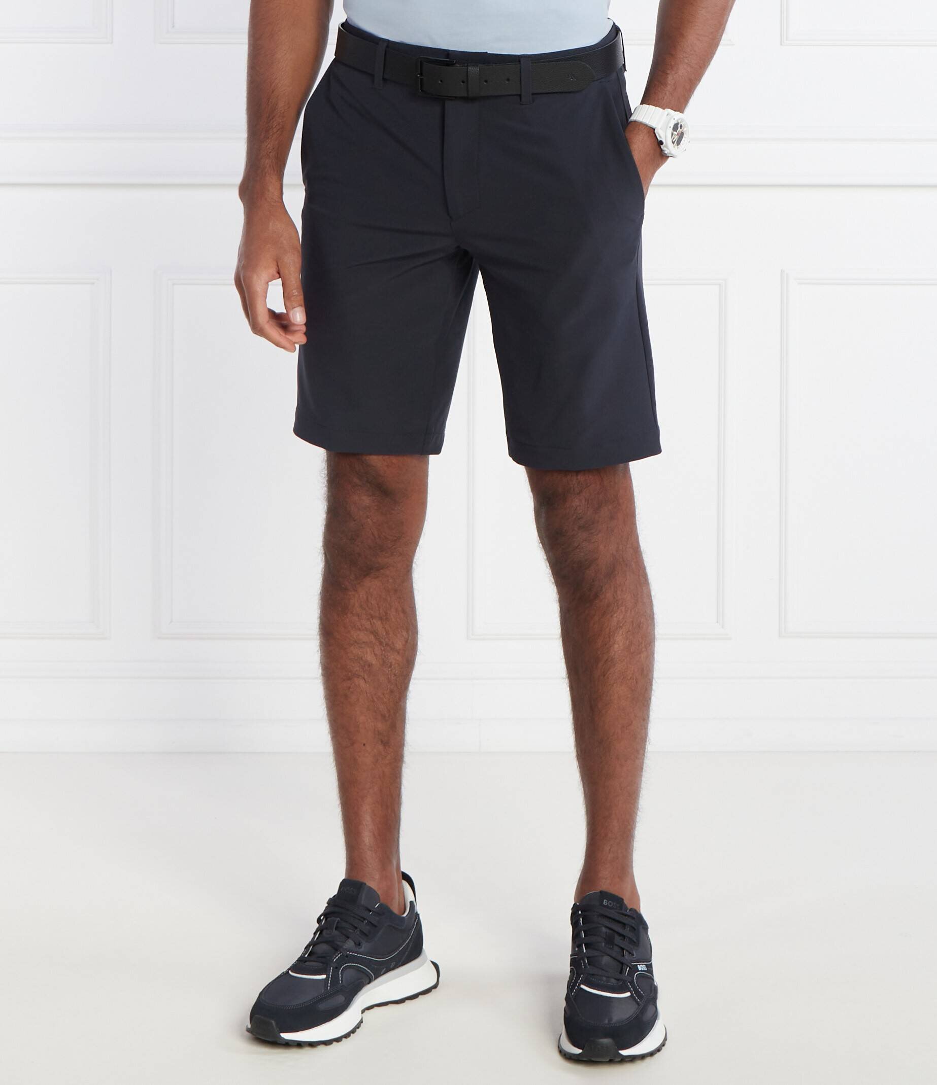 BOSS Green Pantaloni scurți chino S_Commuter | Slim Fit