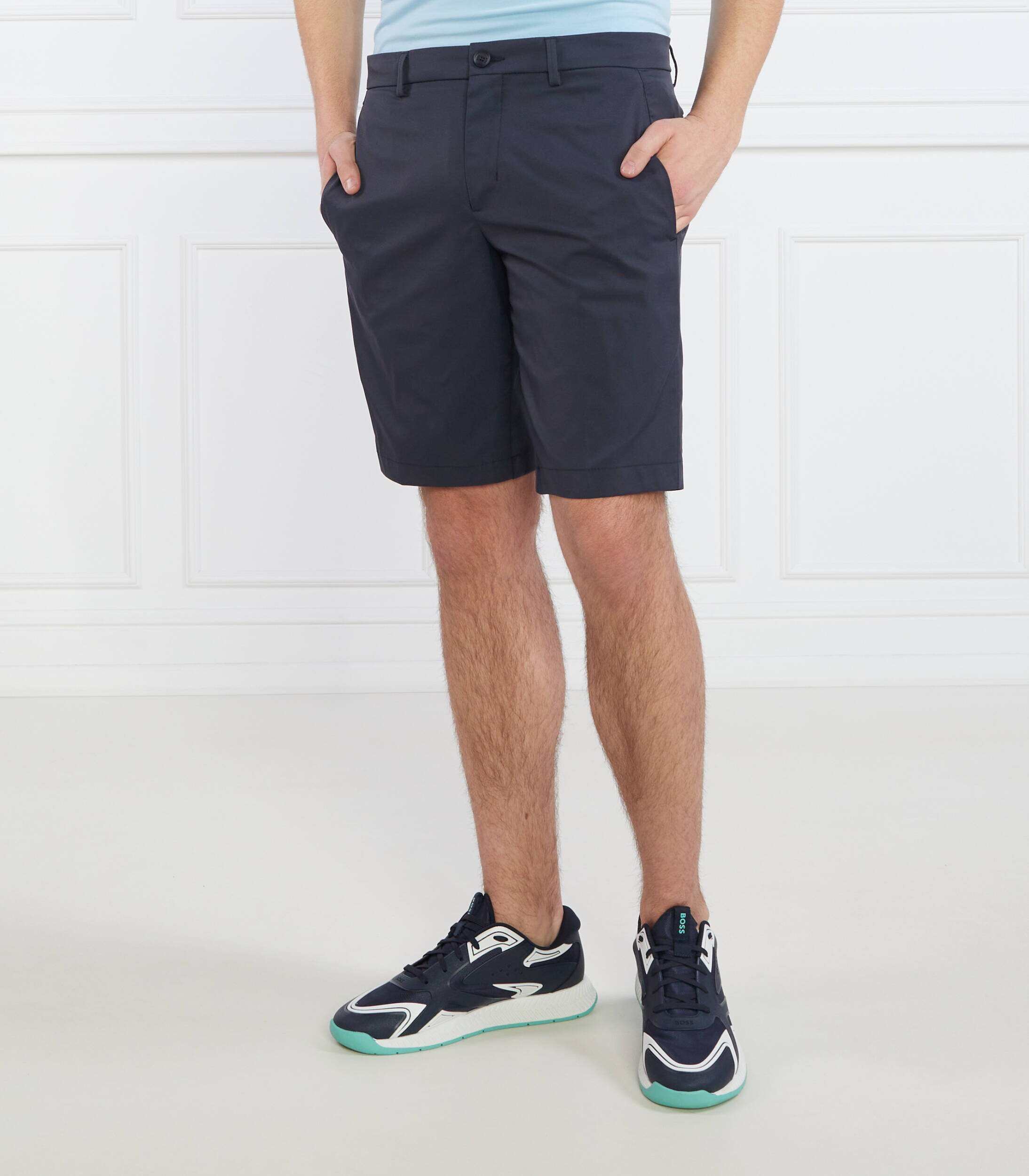 BOSS Green Pantaloni scurți chino S_Drax 10219140 01 | Slim Fit