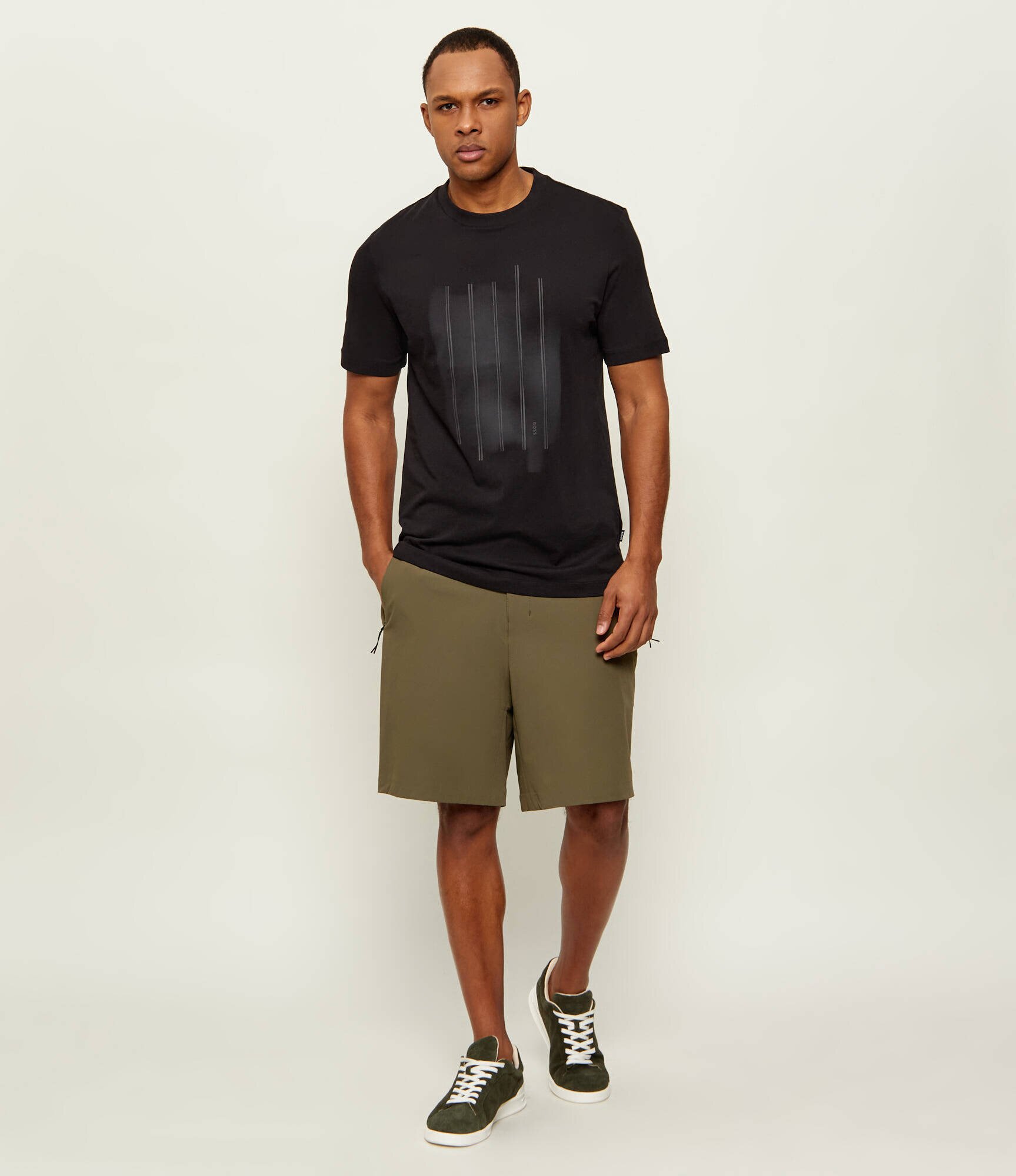 BOSS Green Pantaloni scurți chino SH_PS Spirit70 | Boss x Porsche | regular fit
