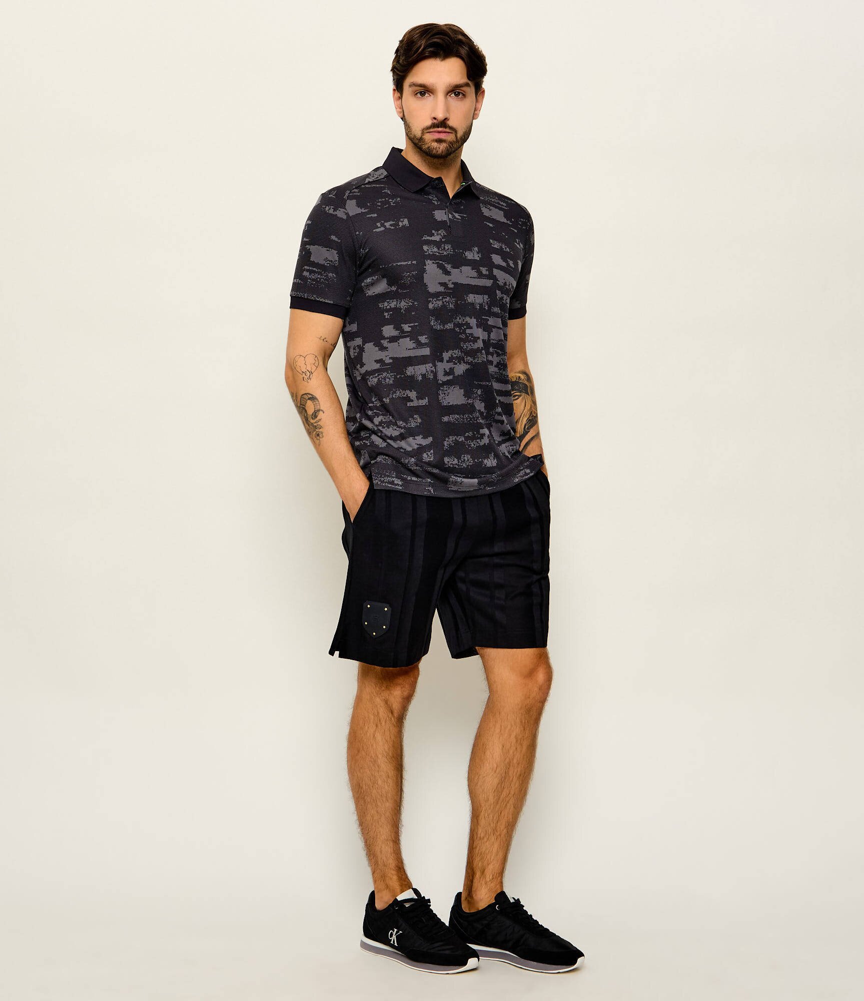 BOSS Green Pantaloni scurți JT_BB BC Lux Huxley | regular fit